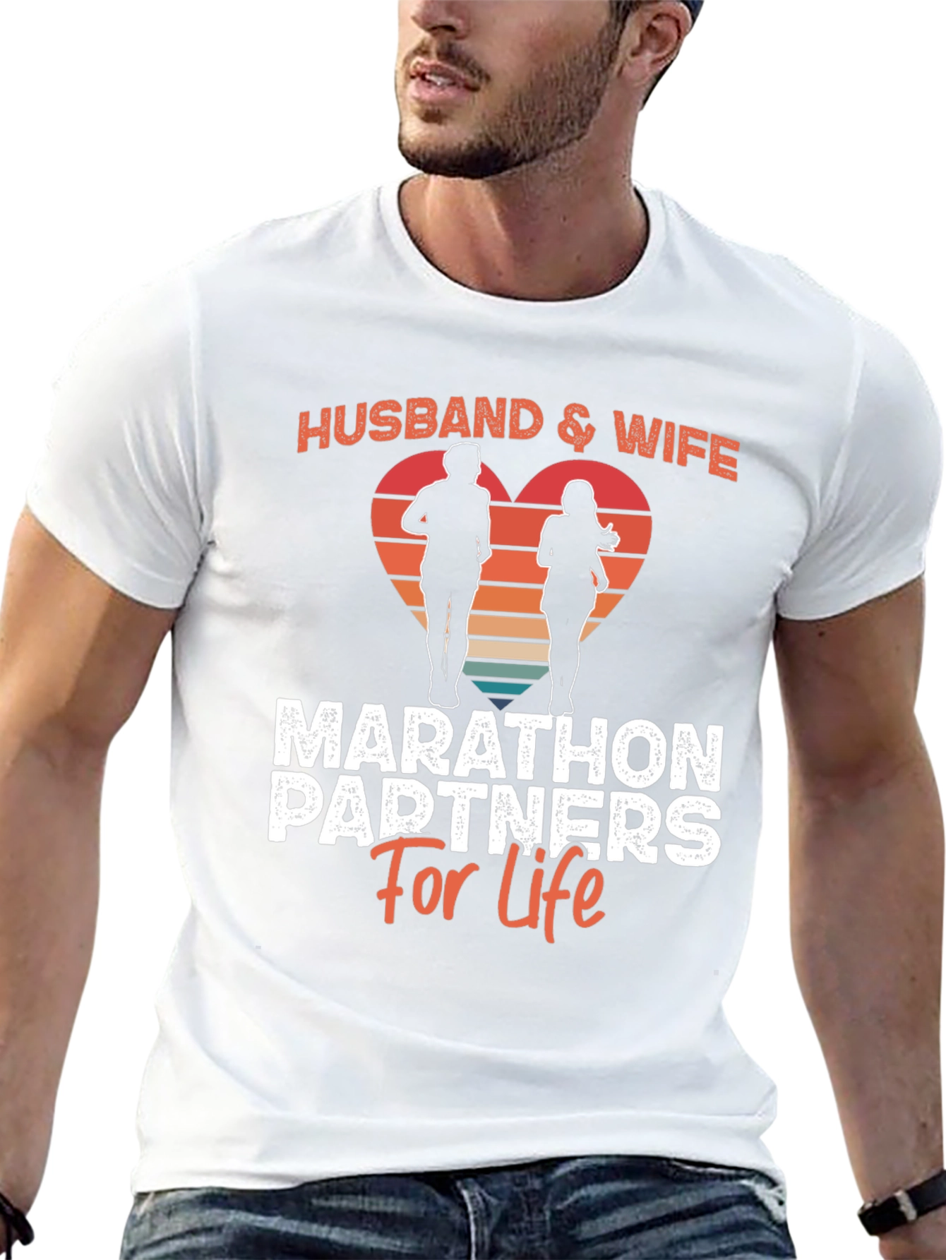 Husband & Wife Marathon Partners T-Shirt