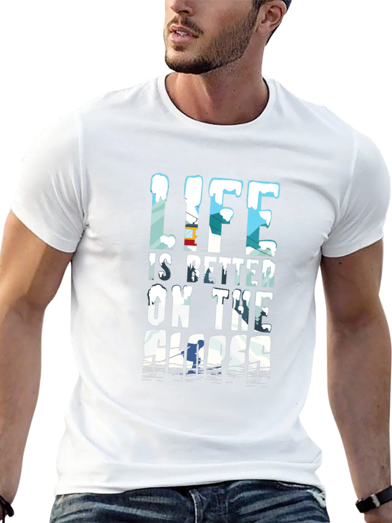 Life is Better on the Slopes Graphic Tee
