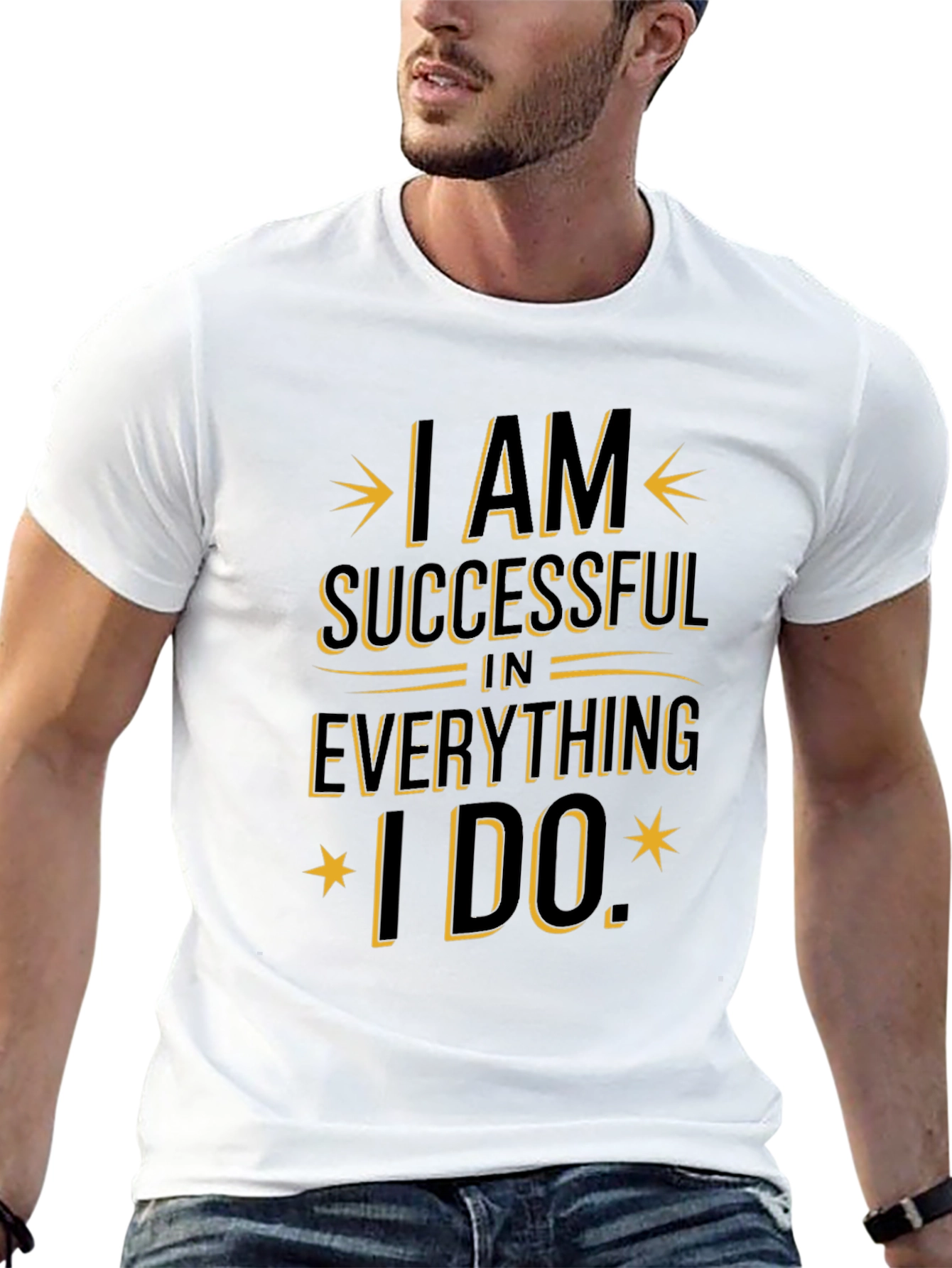 I AM Successful T-Shirt - Motivational Graphic Tee