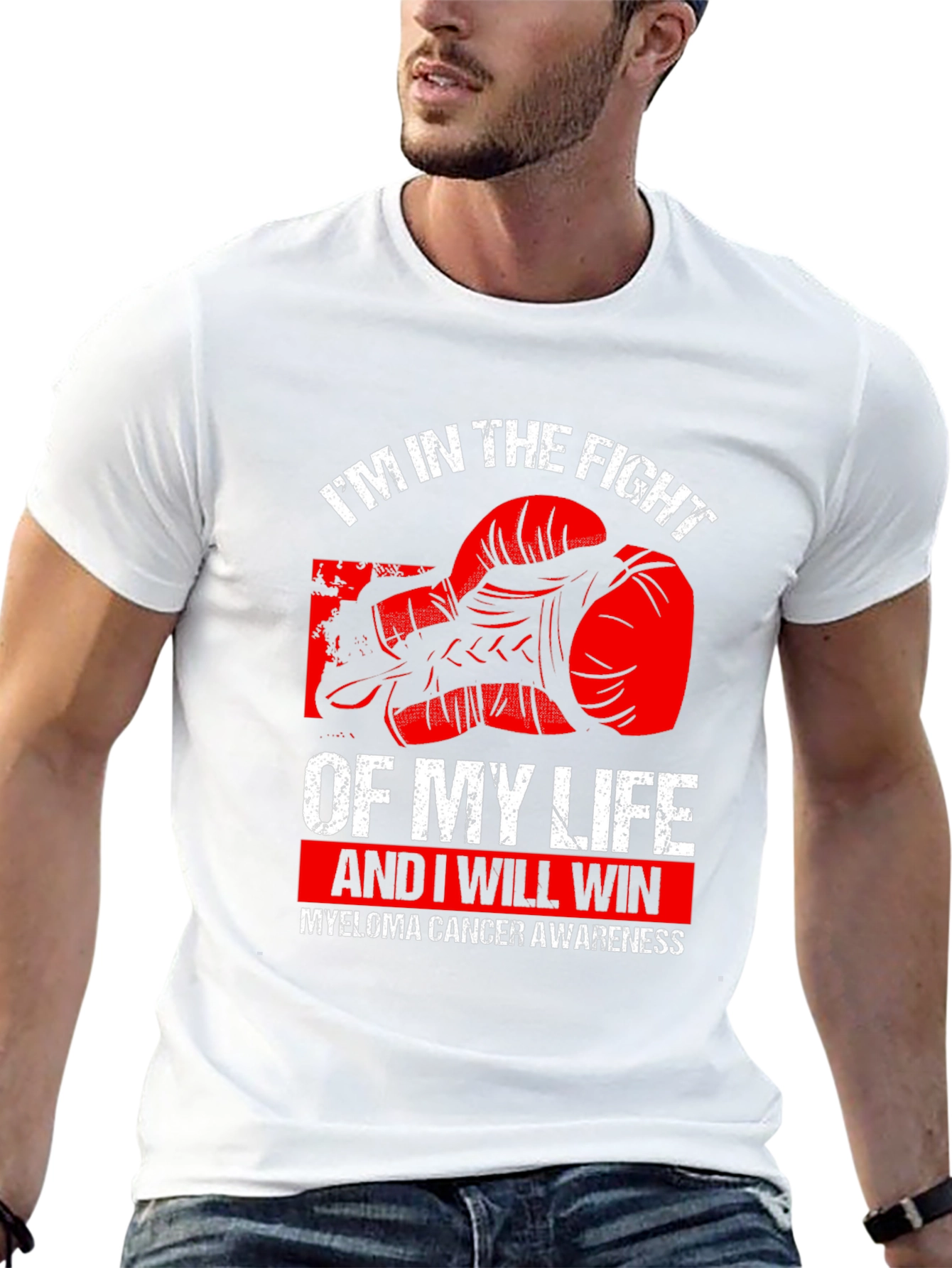 Myeloma Cancer Awareness Fight T-Shirt