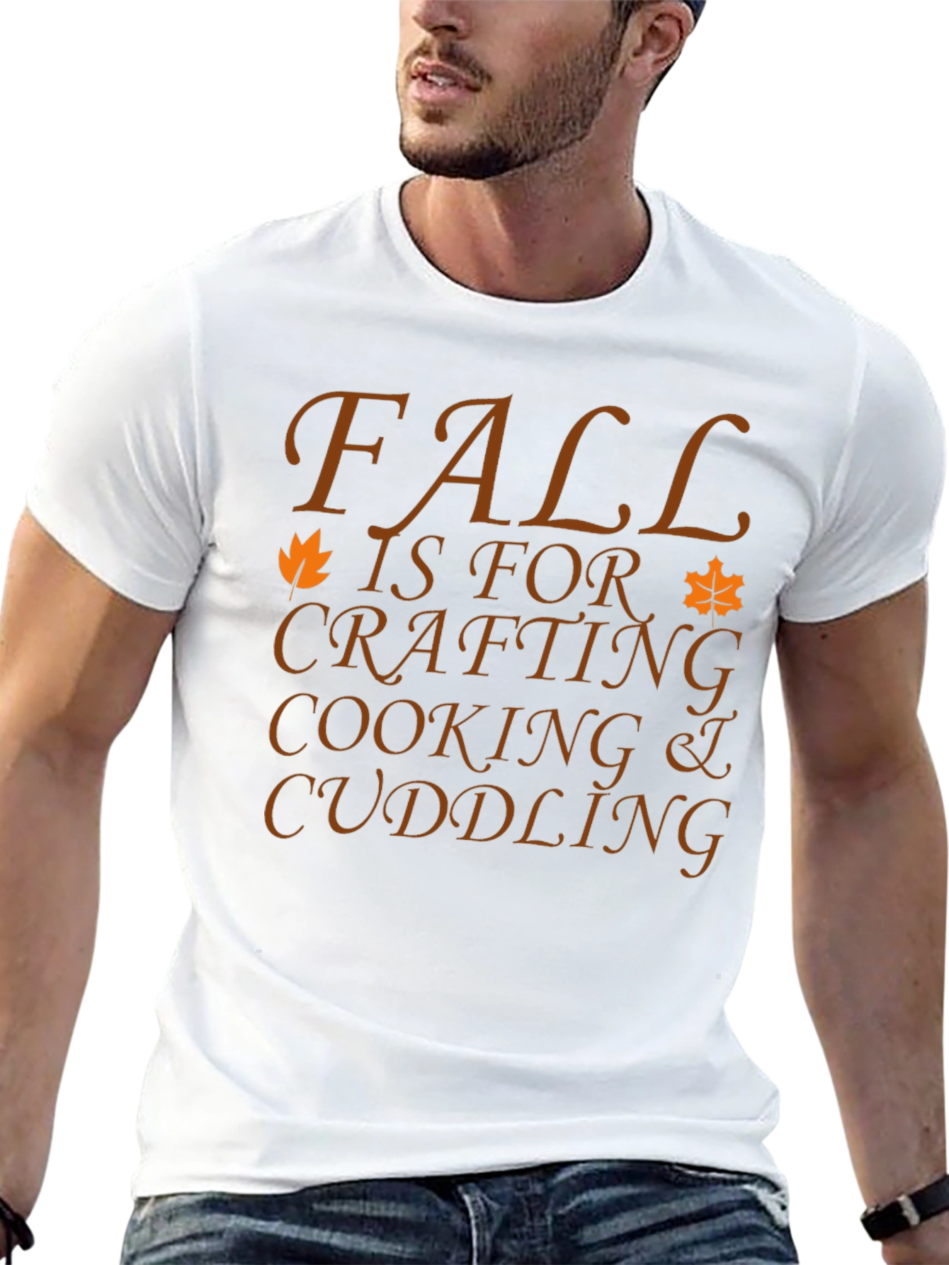 Fall Crafting Cooking & Cuddling Graphic Tee