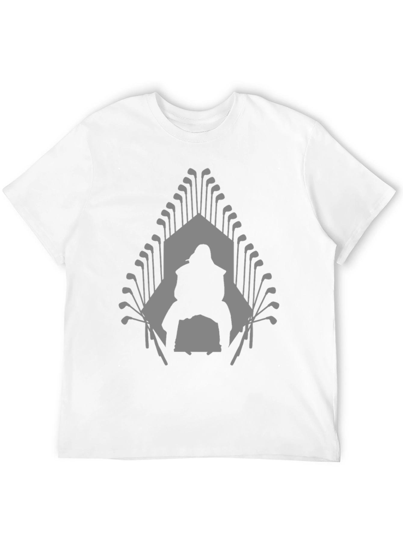 Golf Throne Graphic Tee - Stylish & Unique Design