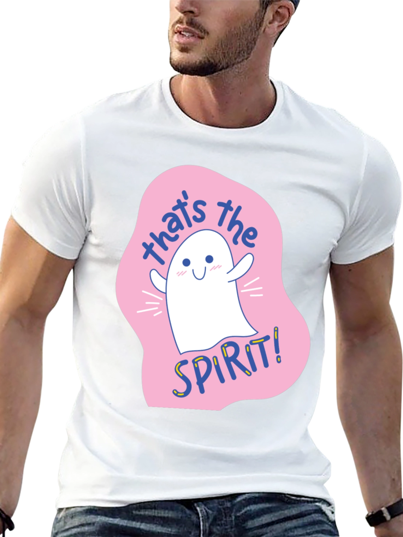 Cute Ghost T-Shirt - Thats the Spirit!