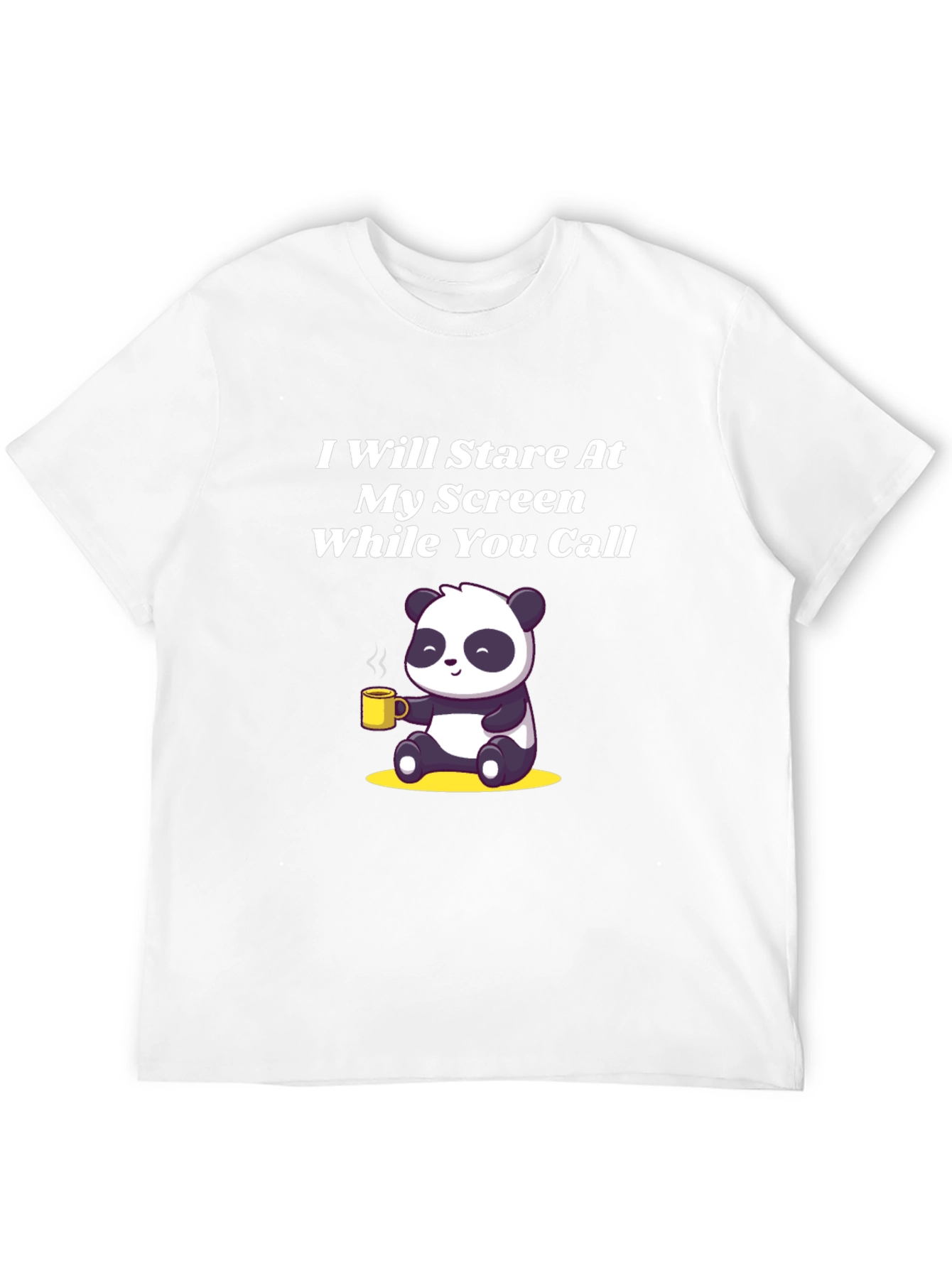 Stare At My Screen Panda Tee