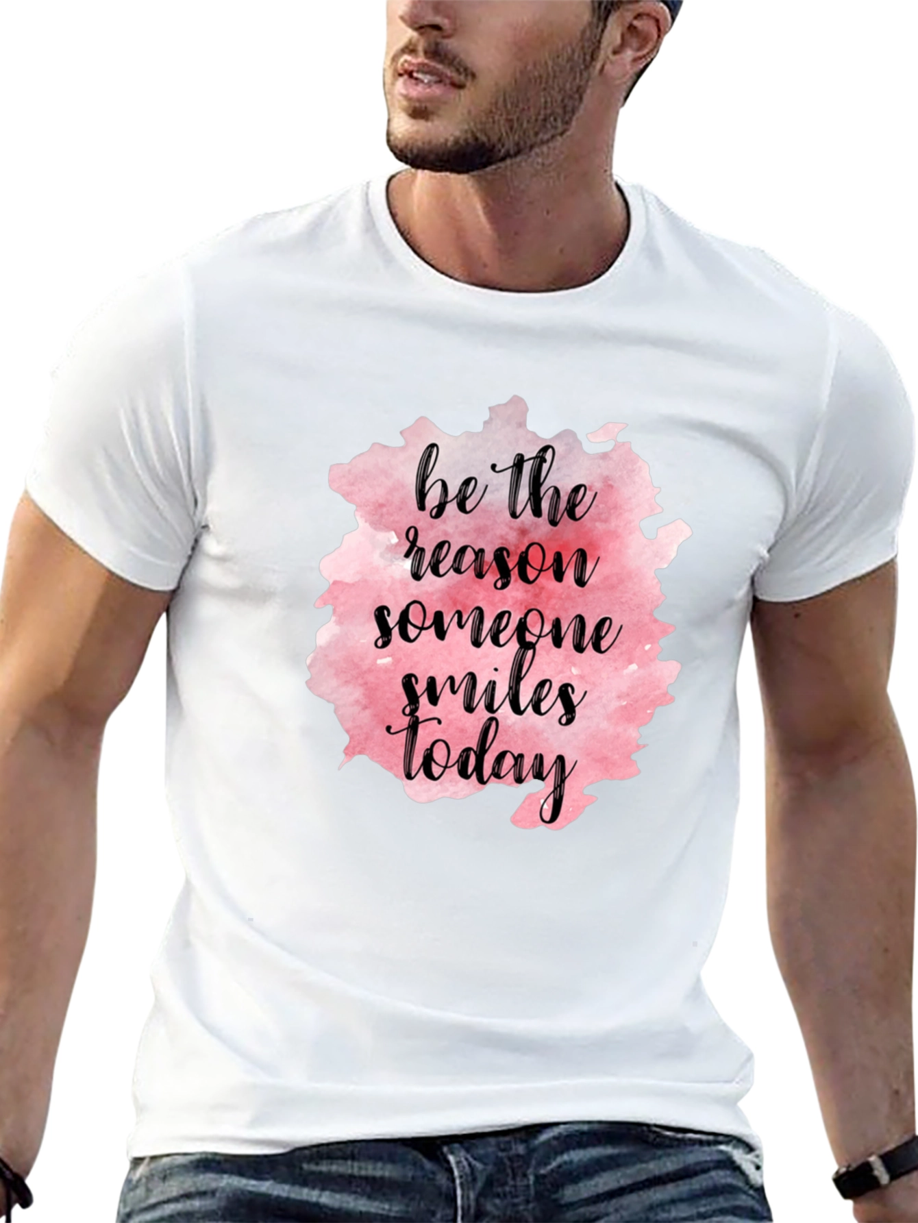 Inspirational Graphic Tee - Be The Reason Someone Smiles