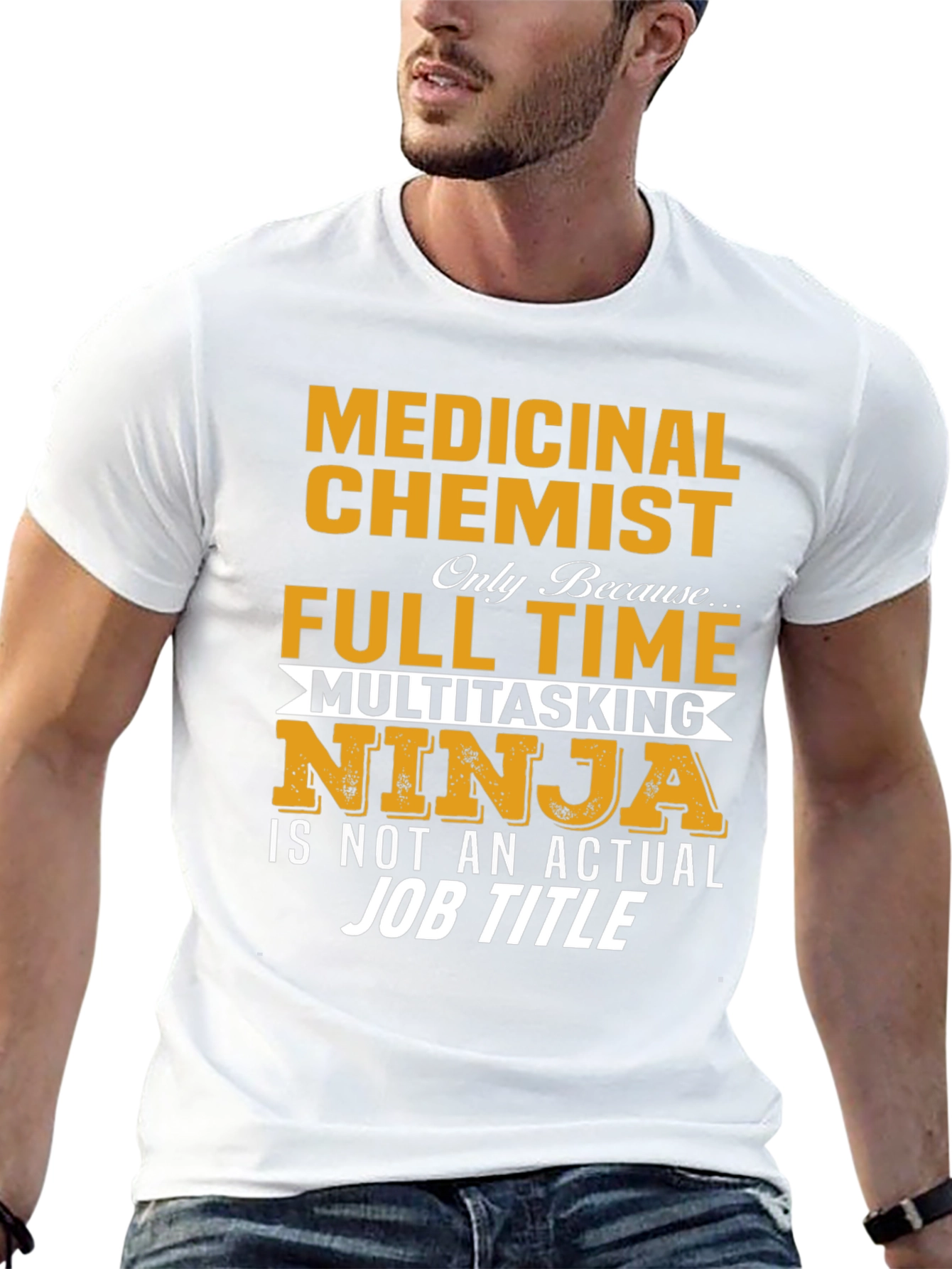 Medicinal Chemist Ninja Job T-Shirt