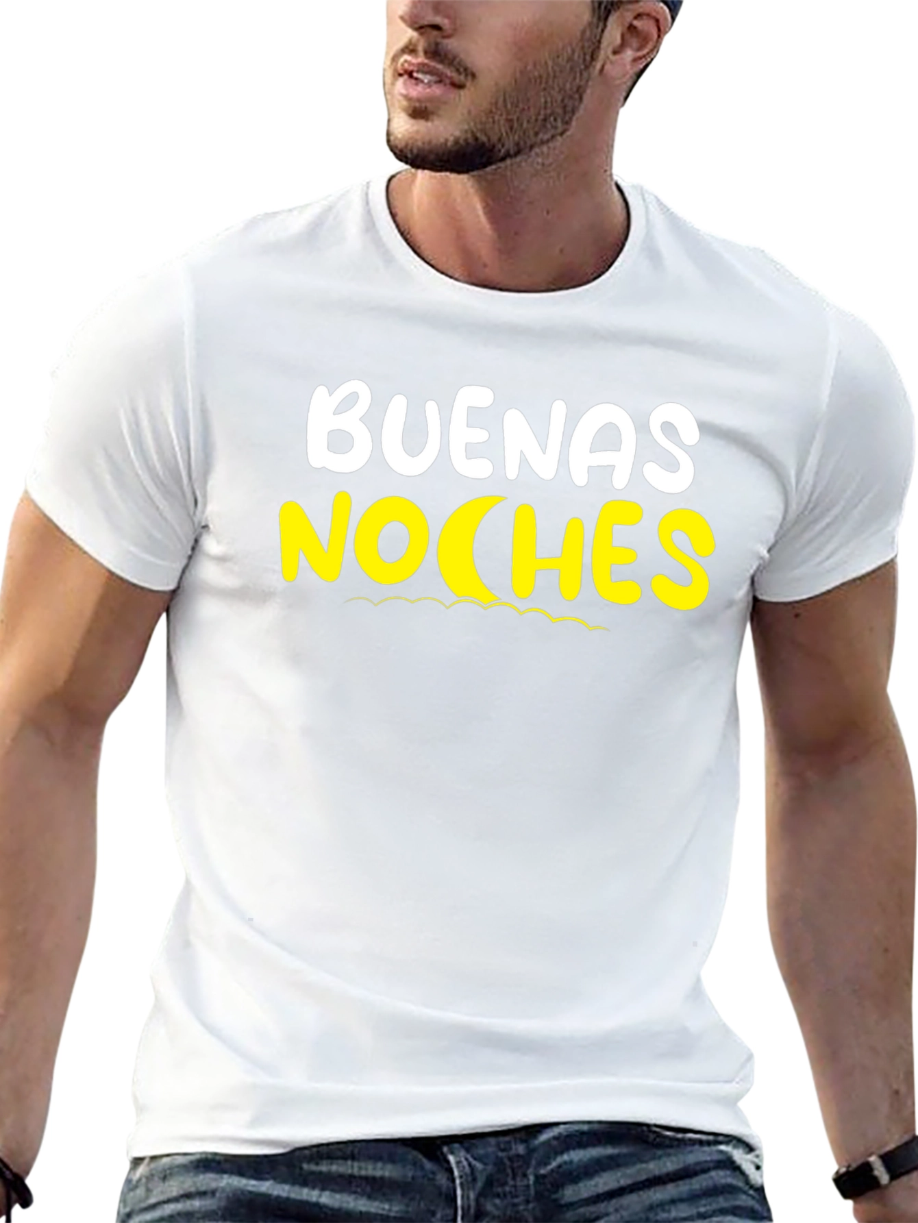 Buenas Noches Graphic Tee - Black