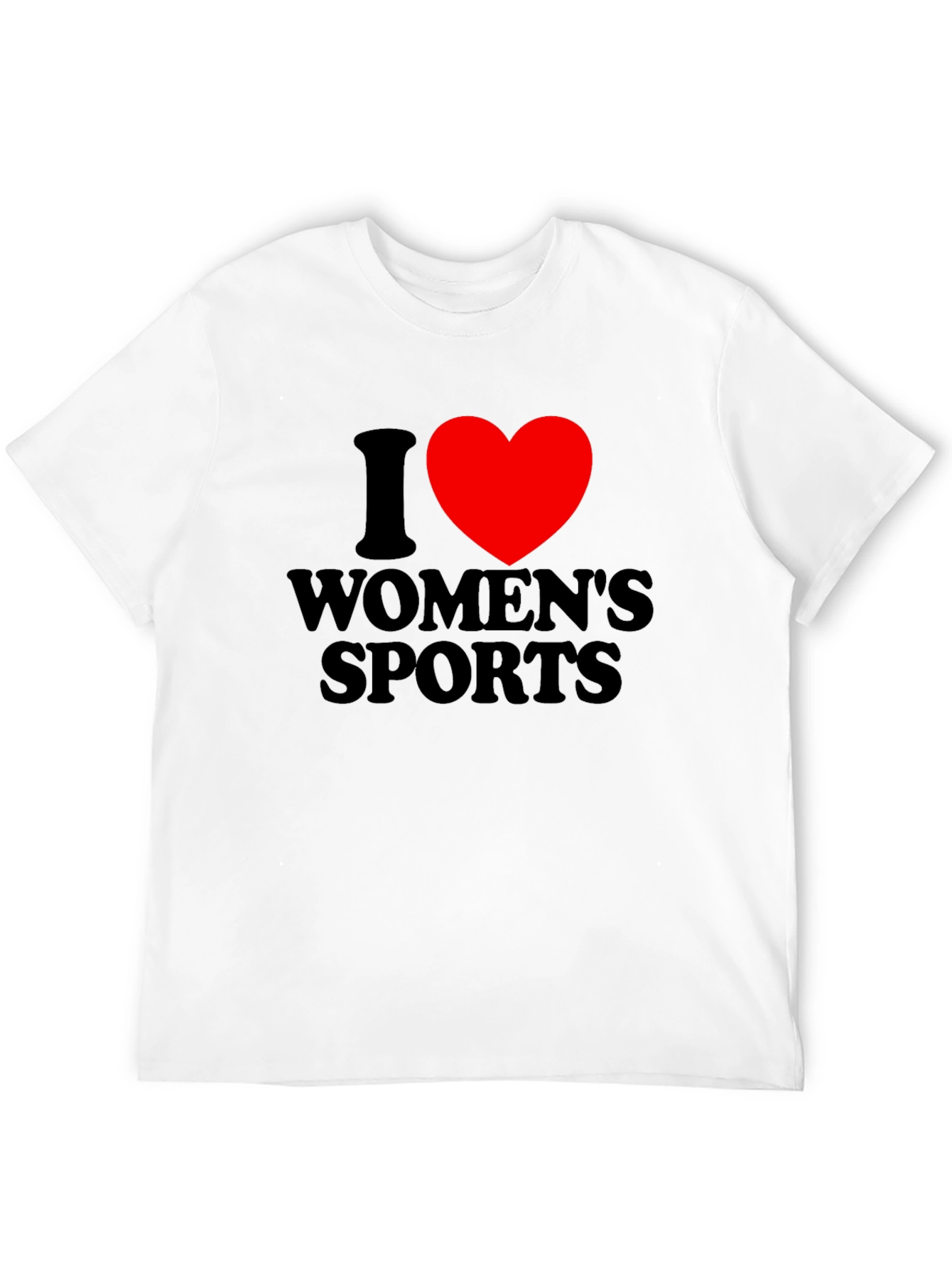 I Heart Womens Sports Tee