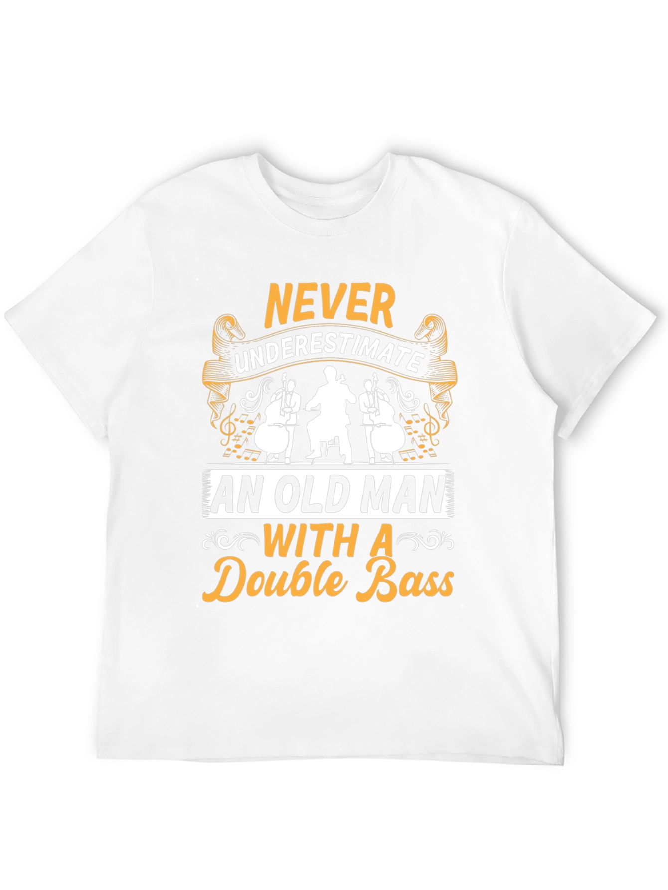 Double Bass Old Man T-Shirt