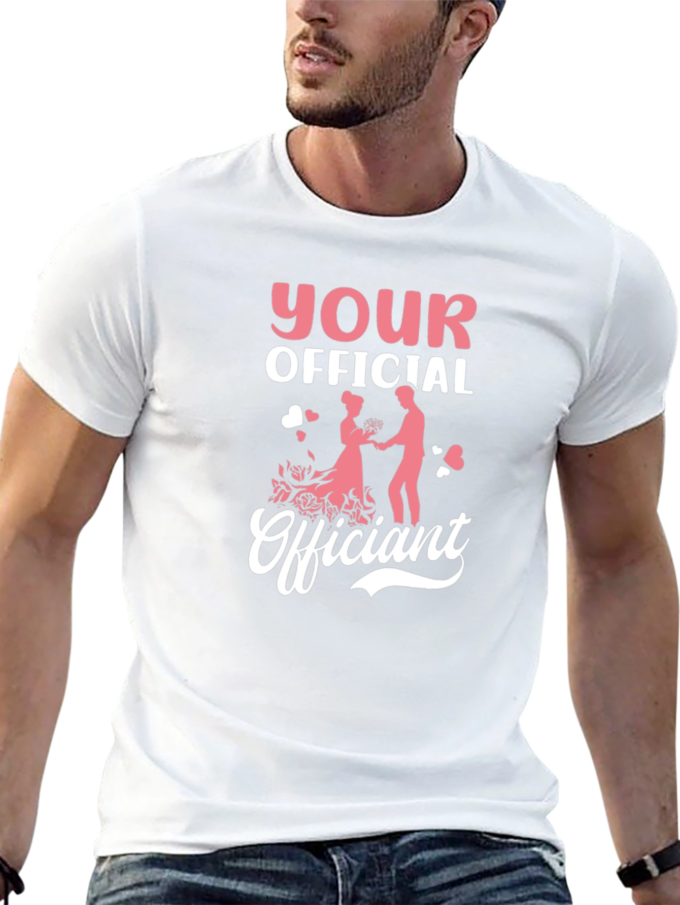 Official Officiant Wedding T-Shirt