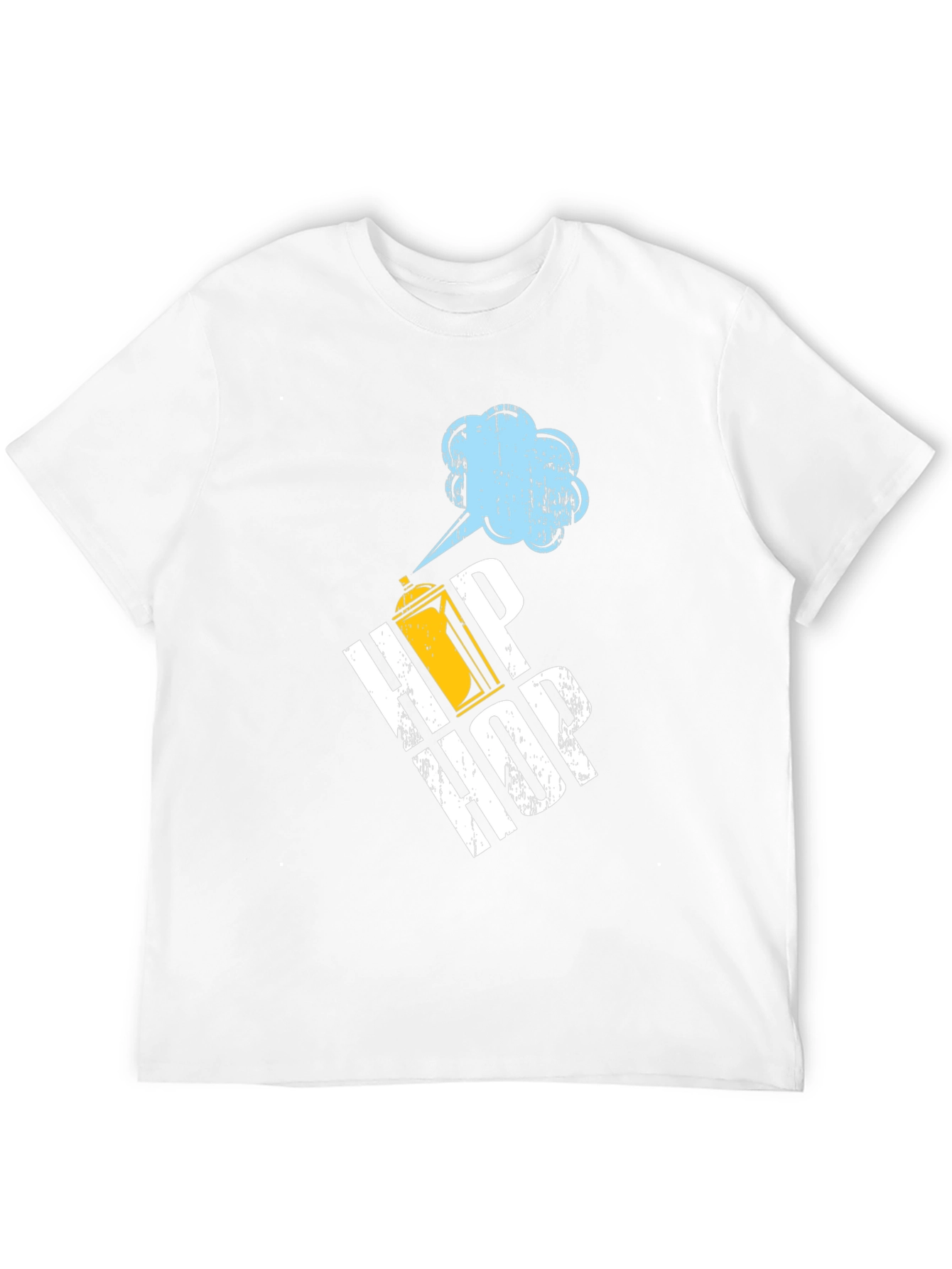Hip Hop Spray Paint T-Shirt - Urban Style