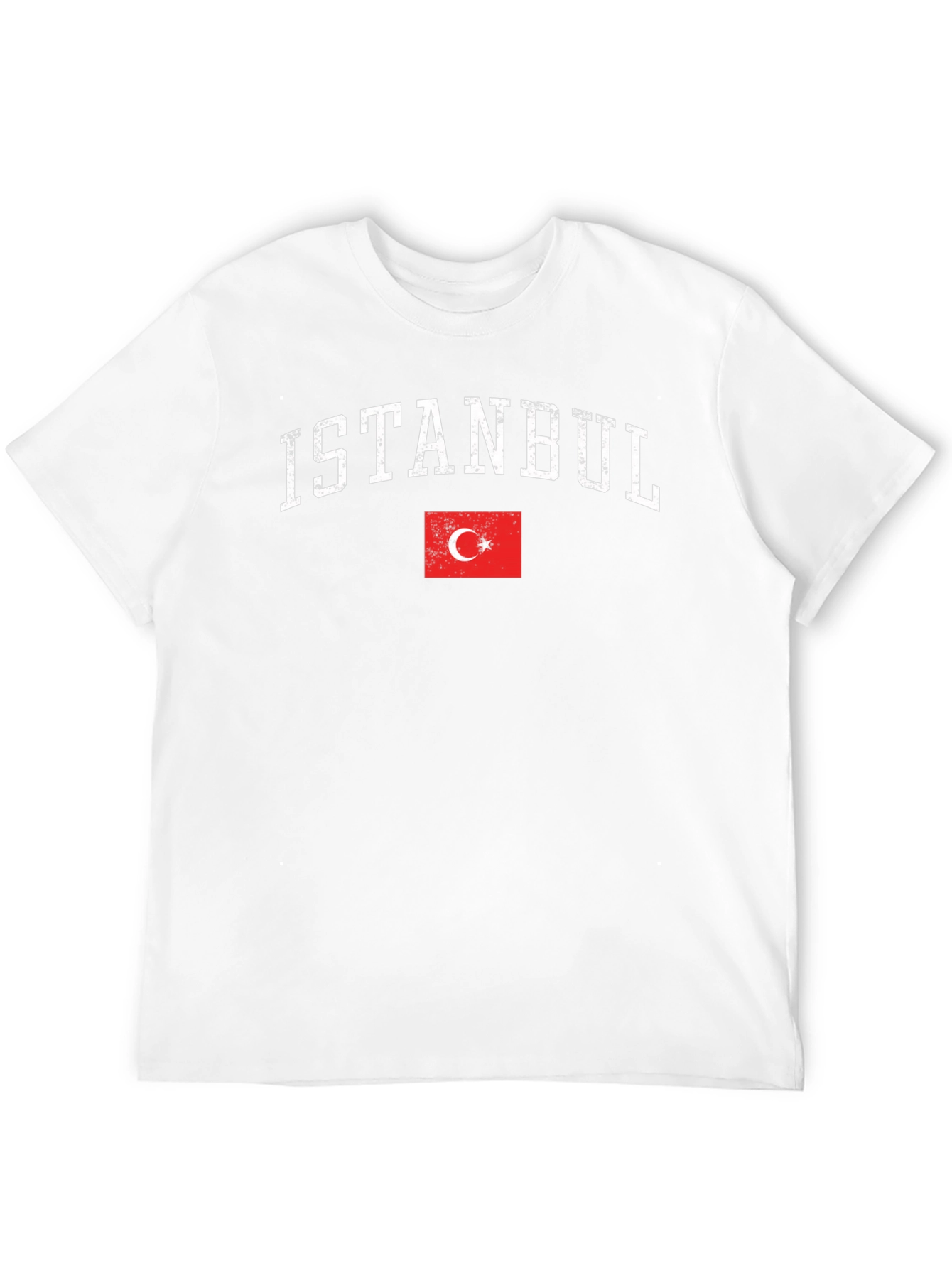 Istanbul Turkey Flag Graphic T-Shirt