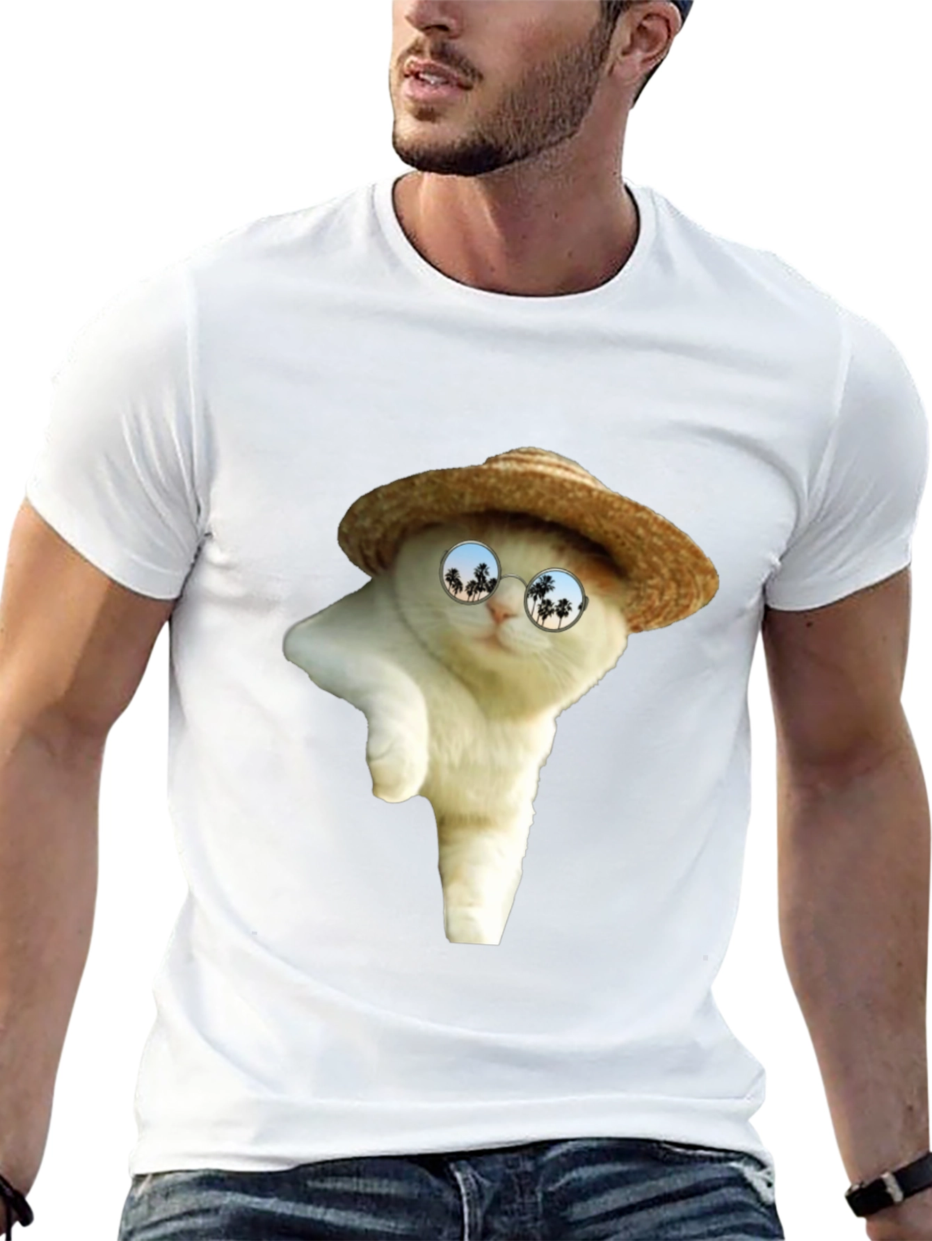 Cat in Hat T-Shirt