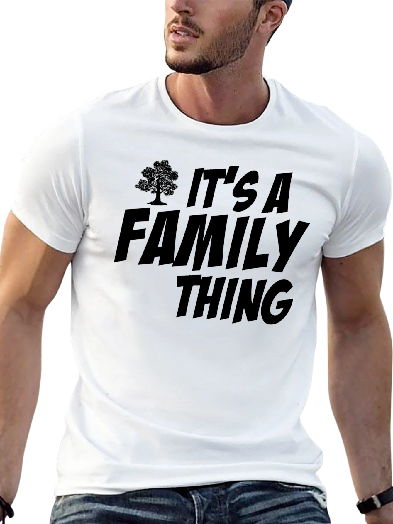 Its a Family Thing Black T-Shirt