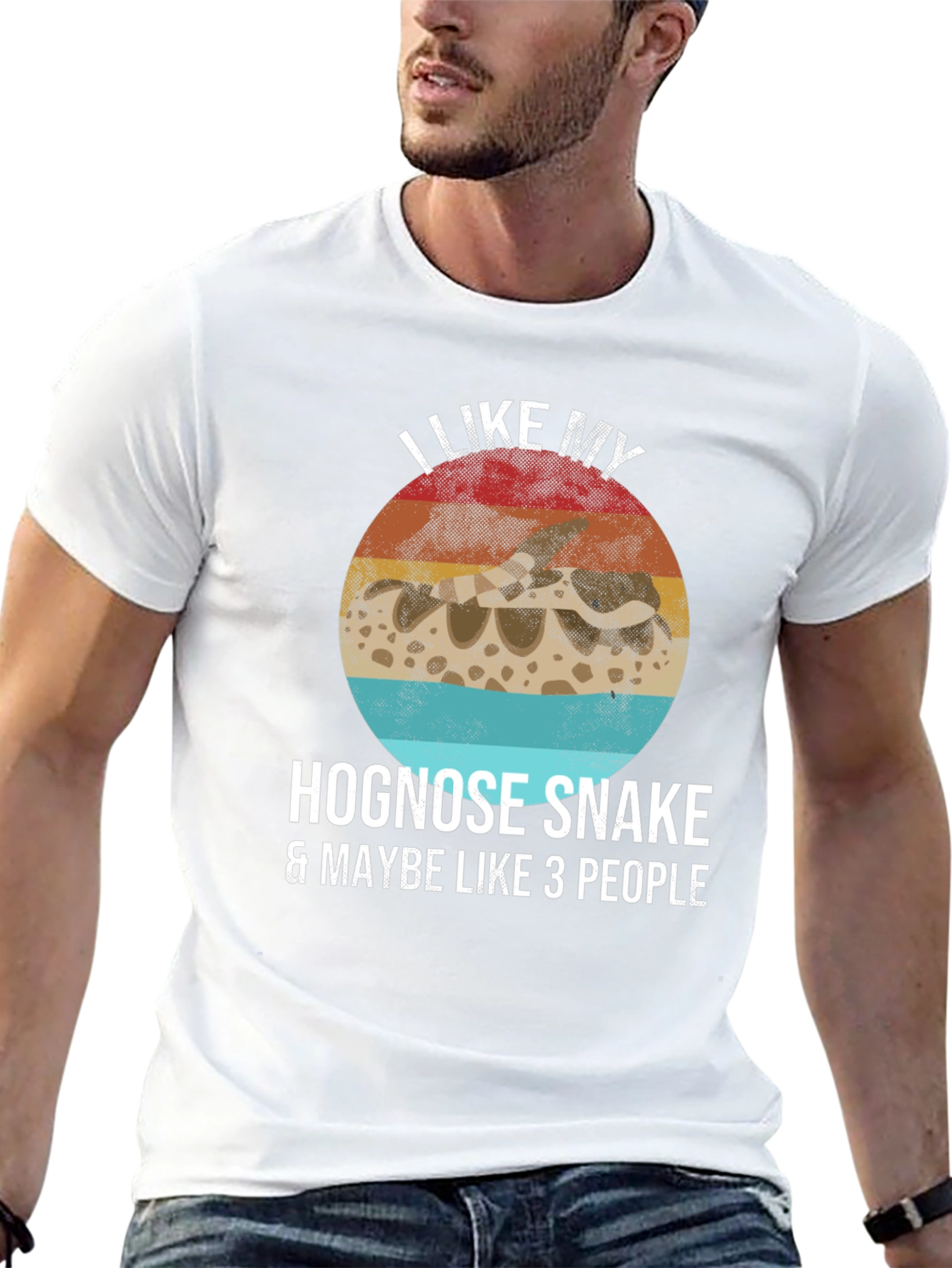 Hognose Snake Lover T-Shirt - Funny Reptile Tee