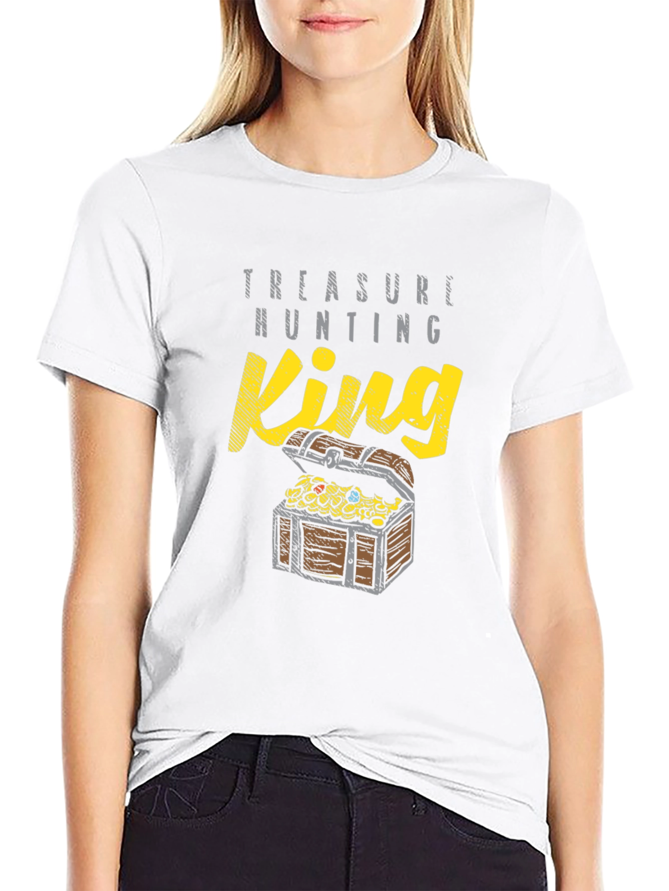 Treasure Hunting King T-Shirt - Graphic Tee