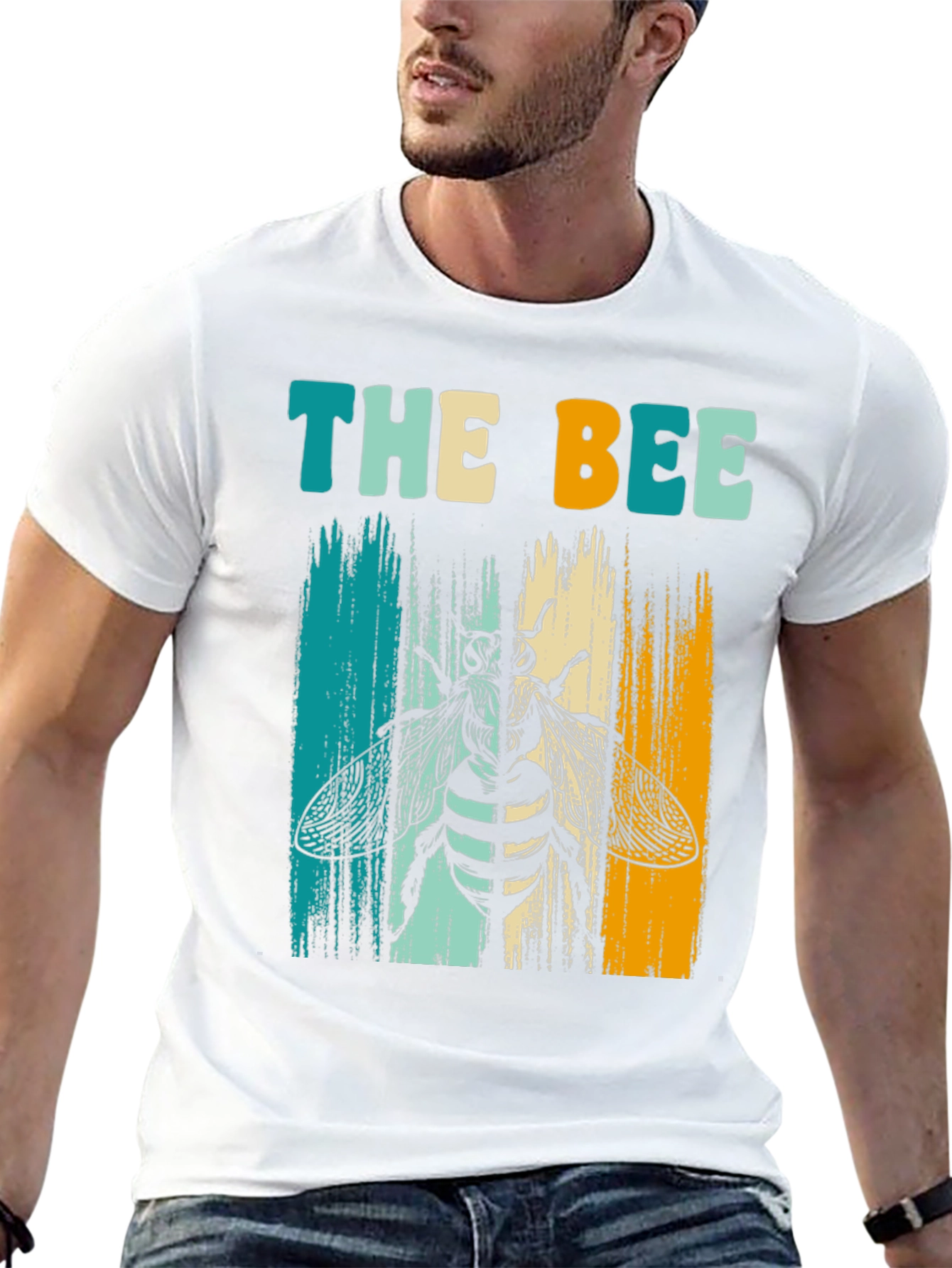 The Bee Retro Graphic T-Shirt