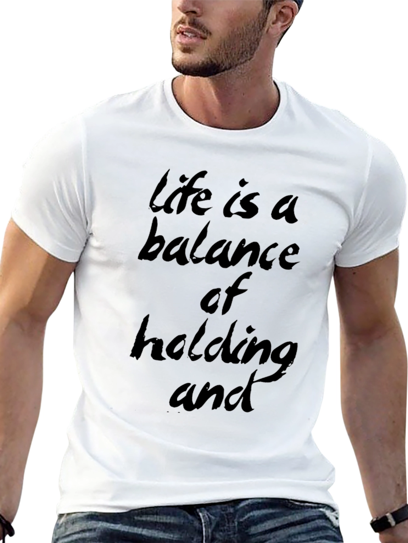Balance of Holding Graphic Tee