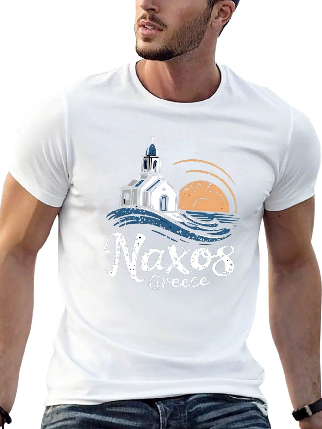 Naxos Greece Graphic T-Shirt