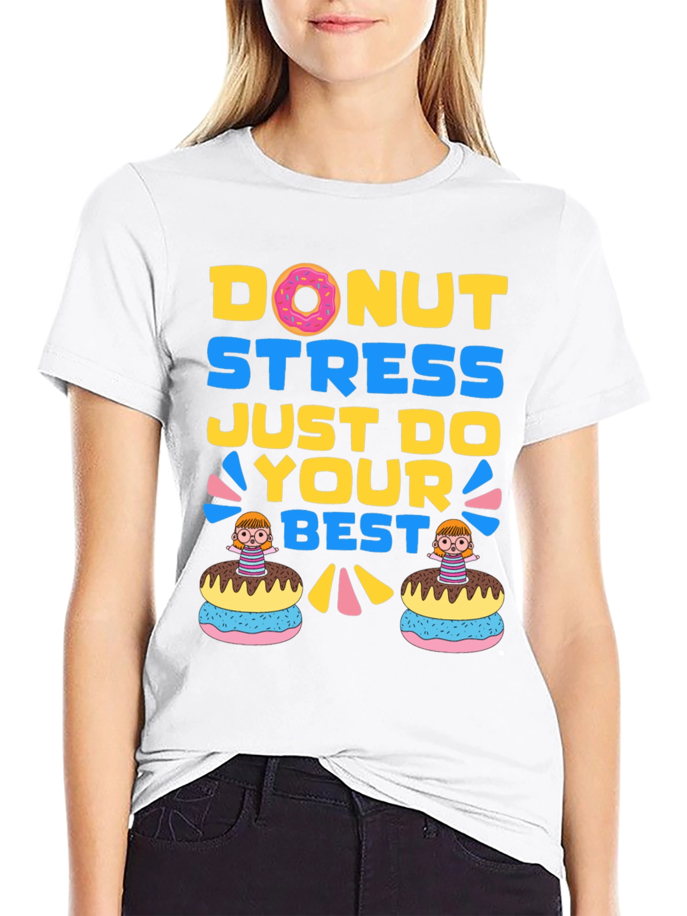 Donut Stress Graphic Tee