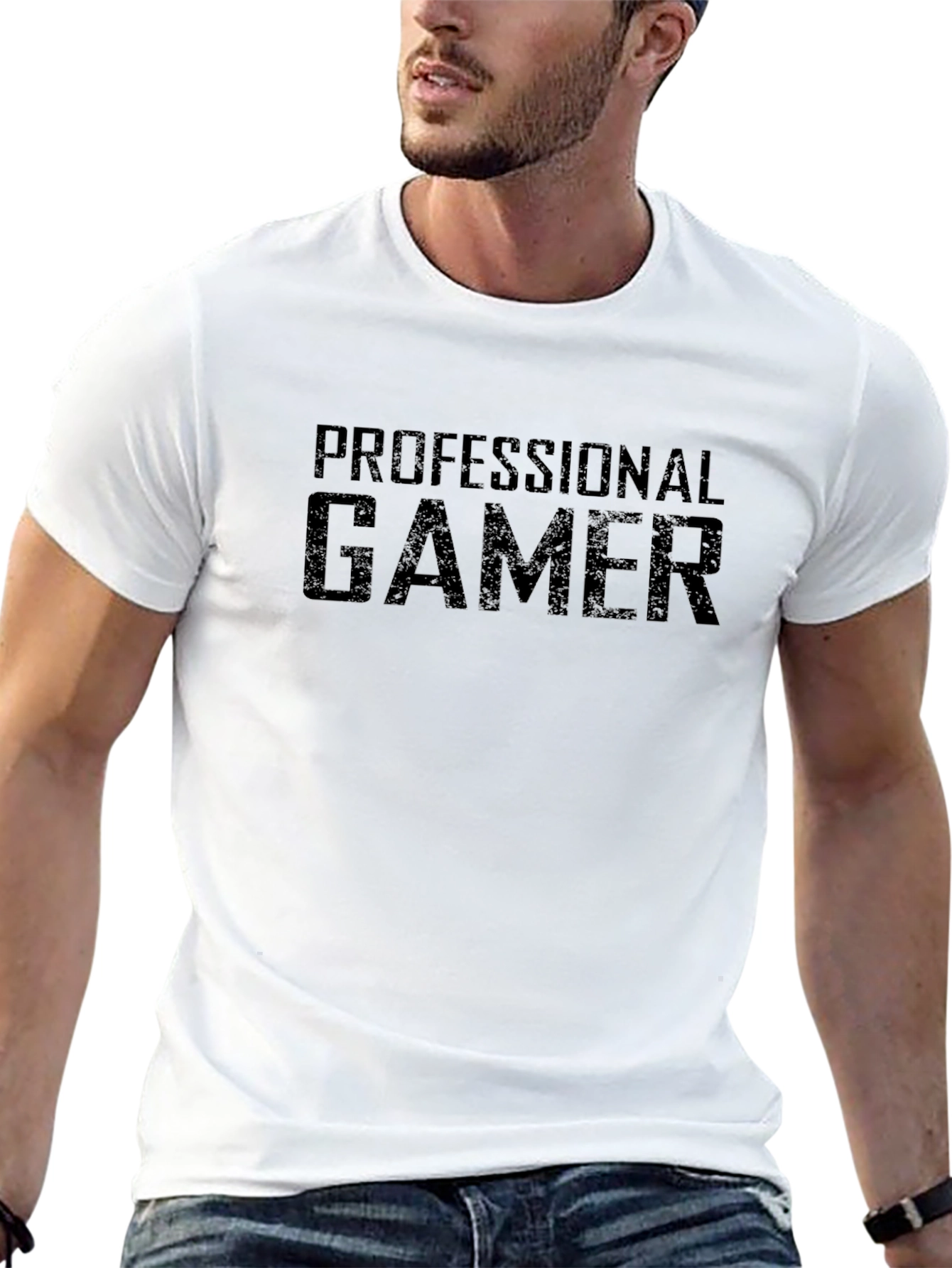 Professional Gamer T-Shirt - Black Cotton Tee