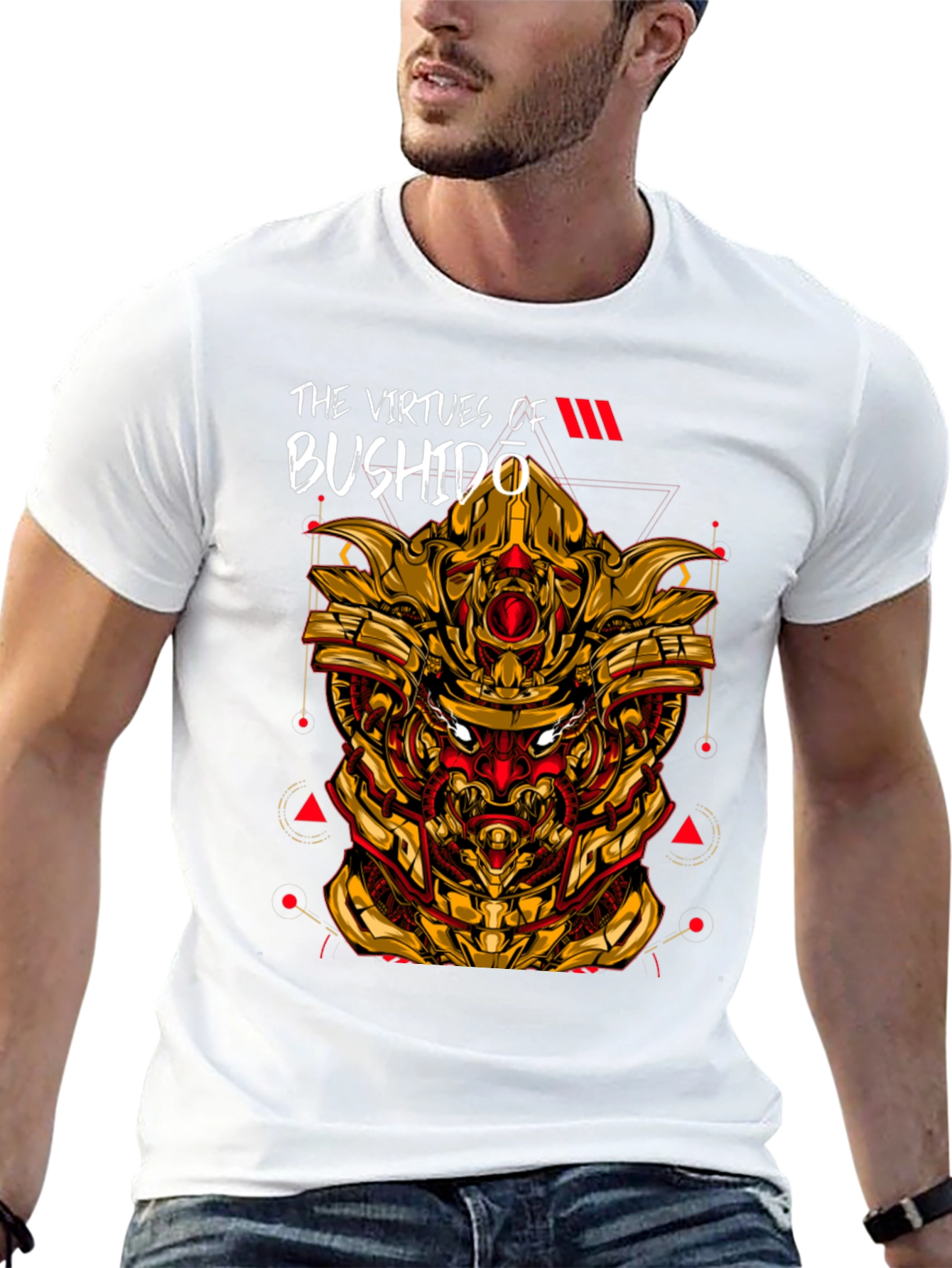Bushido Virtues Graphic T-Shirt