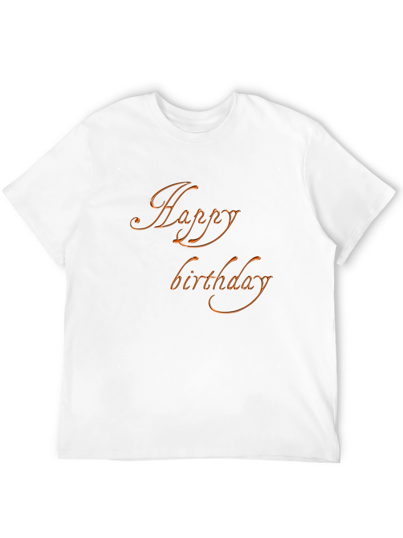 Happy Birthday Graphic Tee - Black
