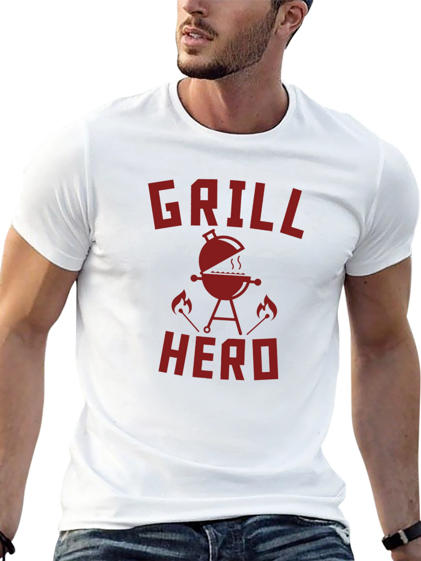 Grill Hero T-Shirt - BBQ Master Apparel