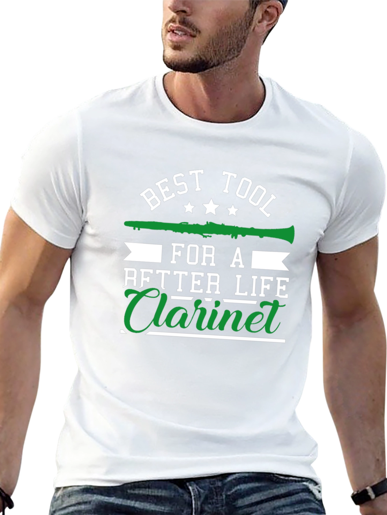 Best Tool for After Life Clarinet Graphic Tee