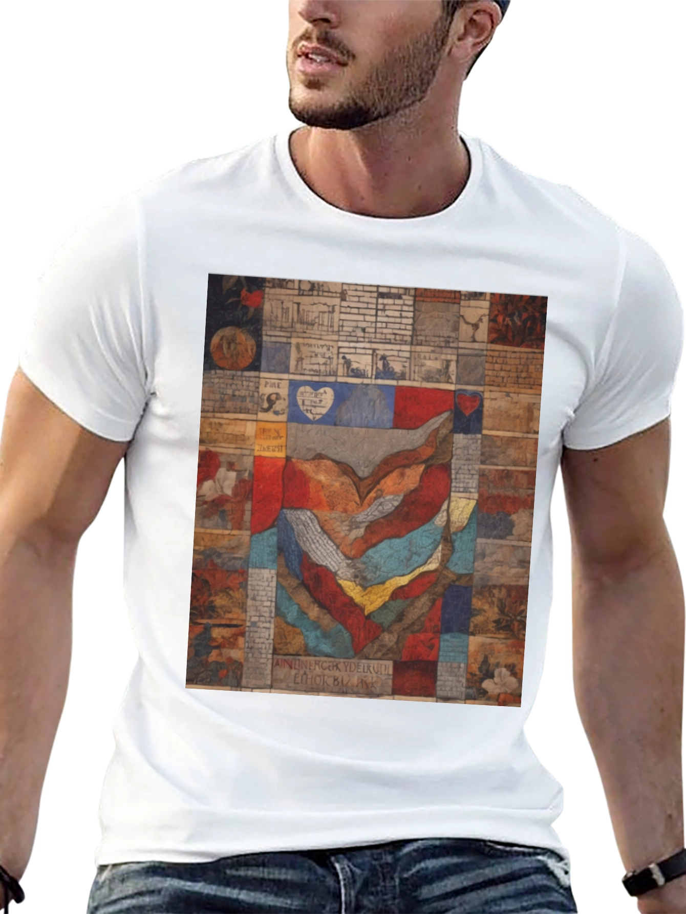 Abstract Art Tee - Unique Graphic T-Shirt