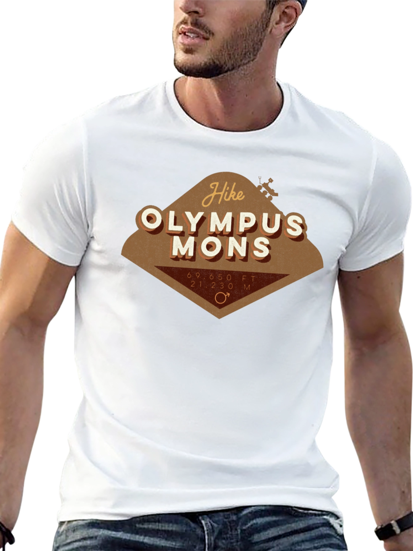 Hike Olympus Mons Graphic T-Shirt
