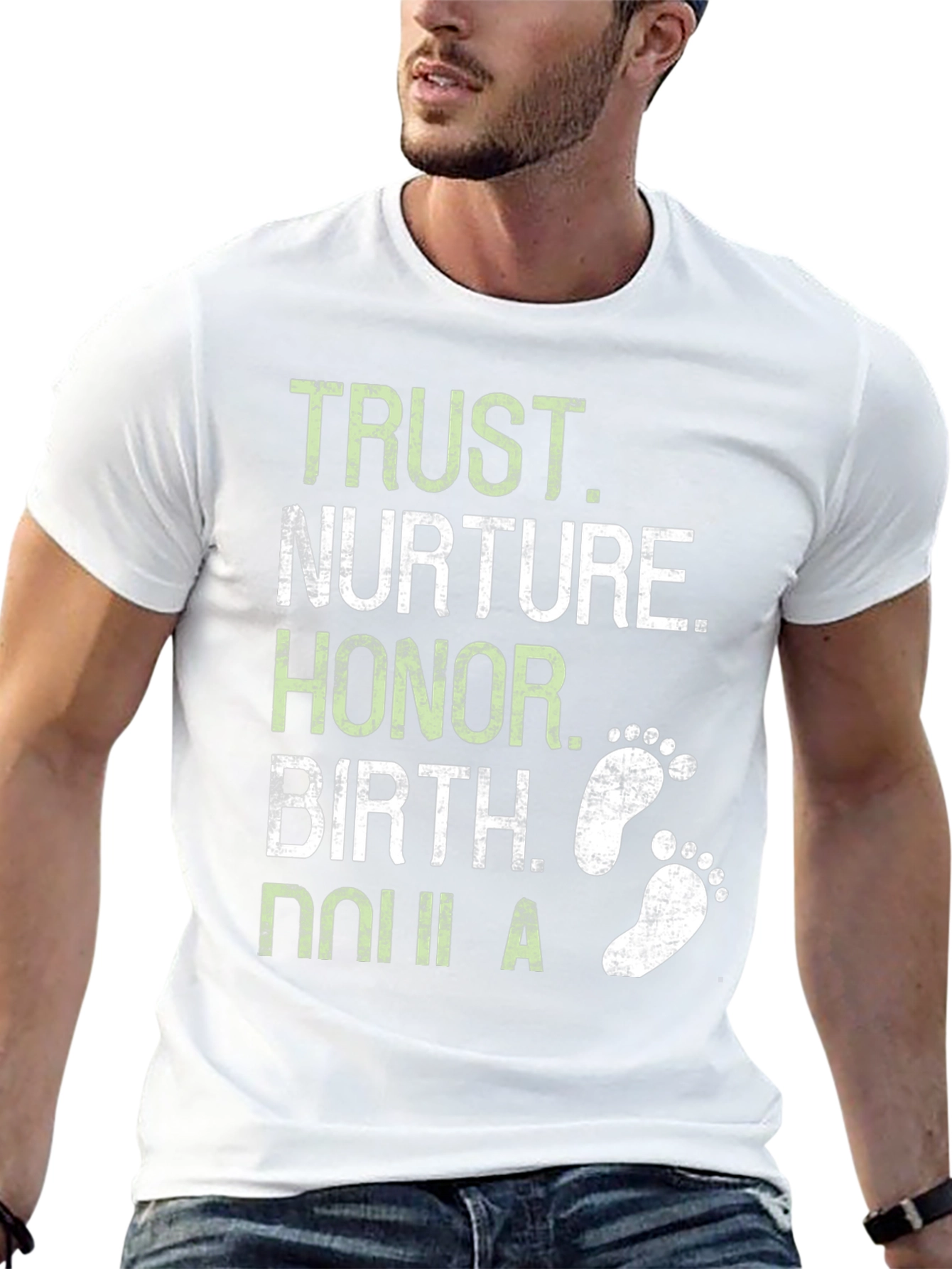 Trust Birth T-Shirt - Honor Nurture Doula Tee