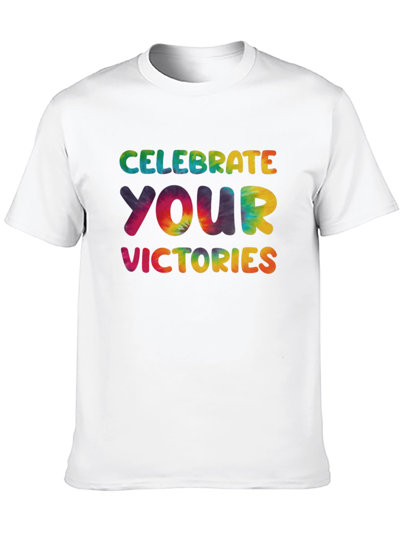 Celebrate Your Victories Tie-Dye Graphic Tee