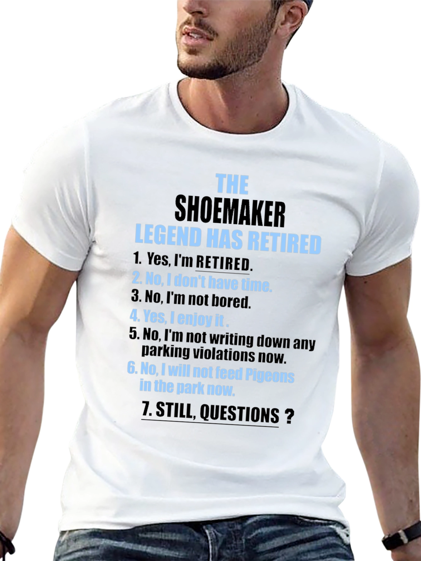 The Shoemaker Legend Retired Black T-Shirt