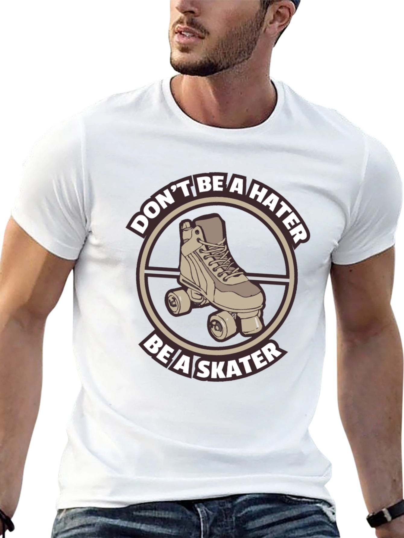 Skater T-Shirt - Dont Be A Hater