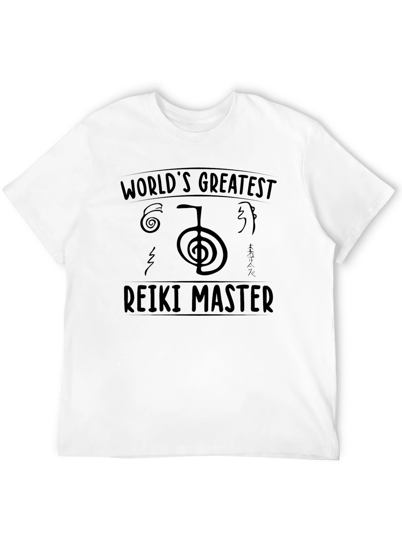 Reiki Master Black T-Shirt