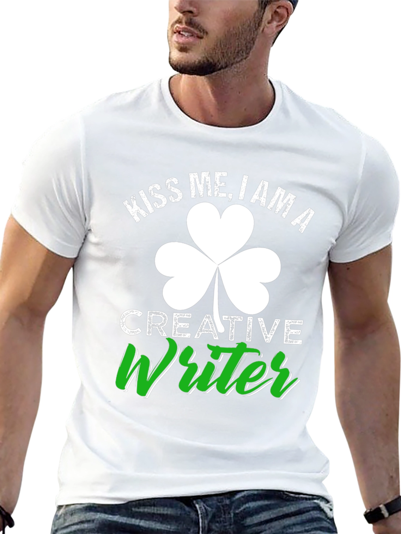 Kiss Me Im a Creative Writer T-Shirt