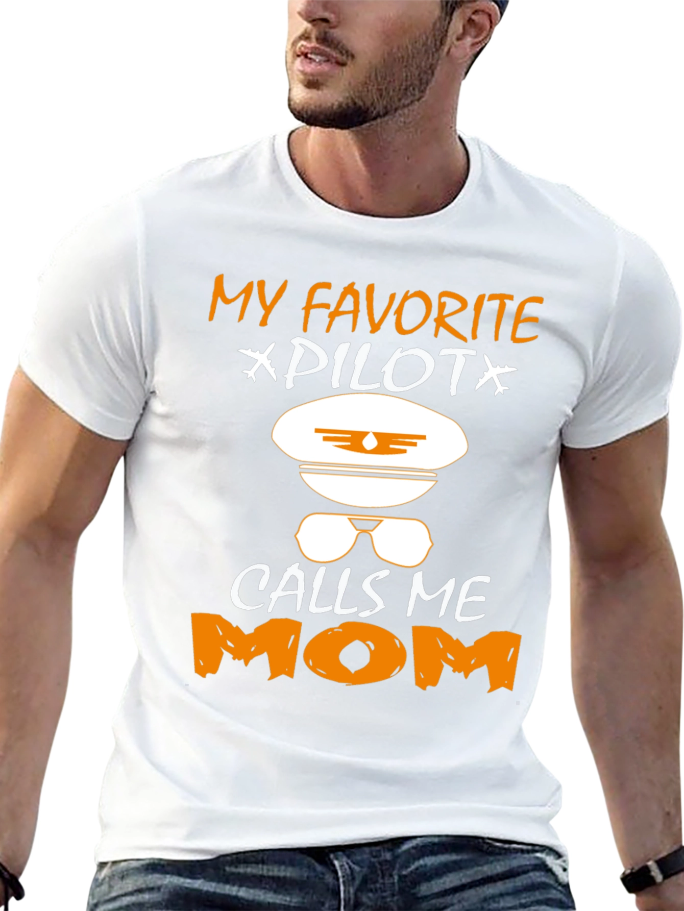 My Favorite Pilot Calls Me Mom T-Shirt