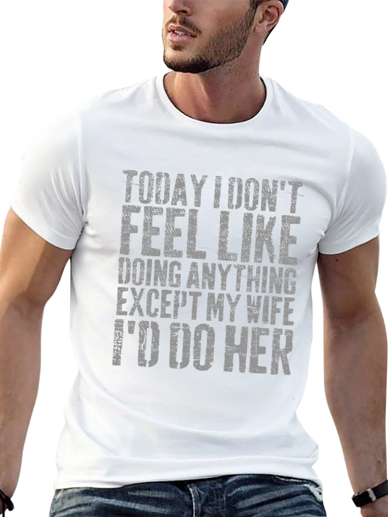 Funny Husband T-Shirt - Id Do Her
