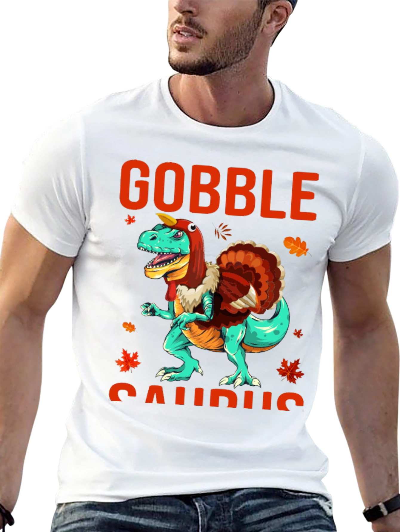 Gobble Saurus Thanksgiving T-Shirt