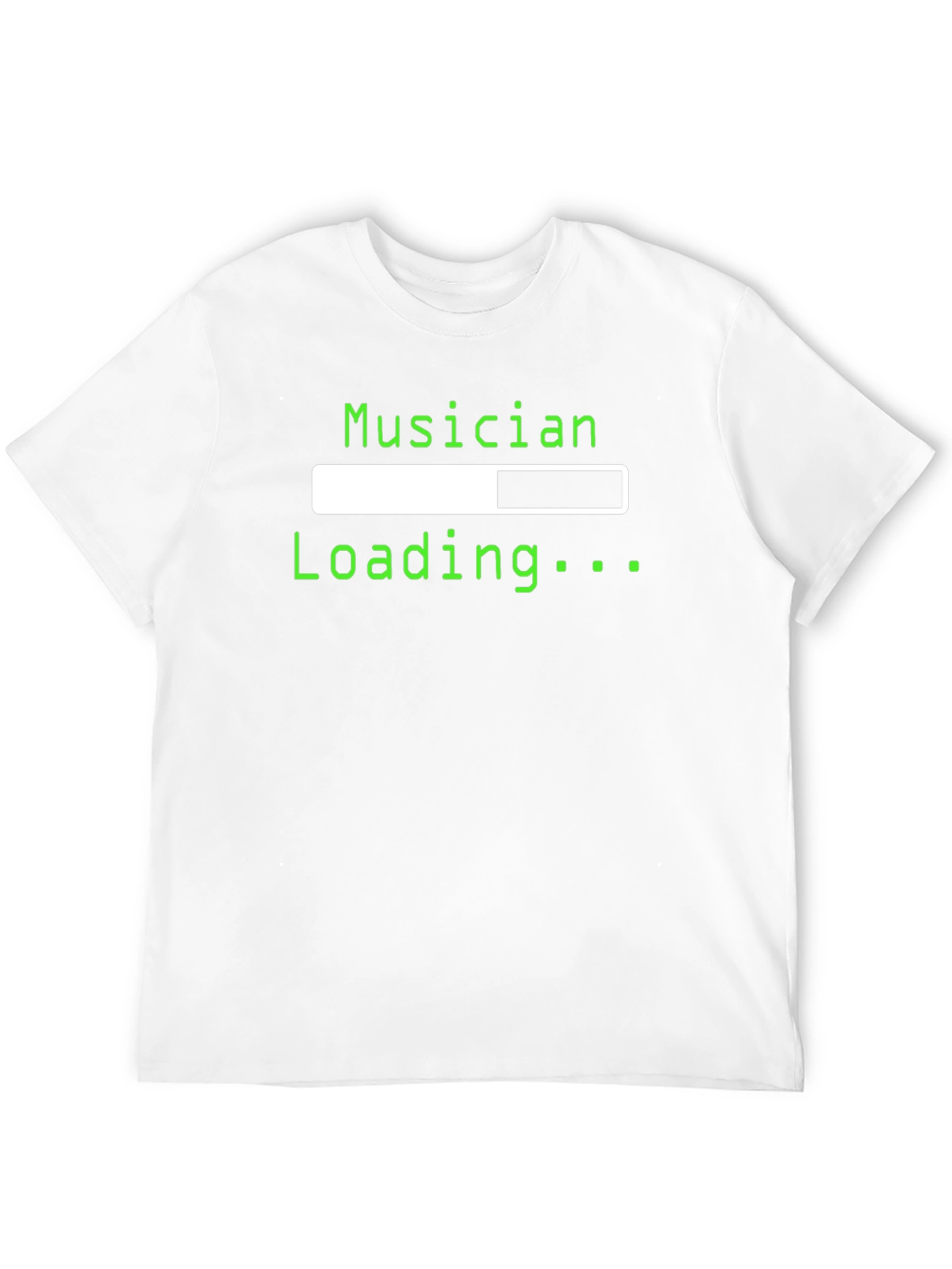 Musician Loading Black T-Shirt