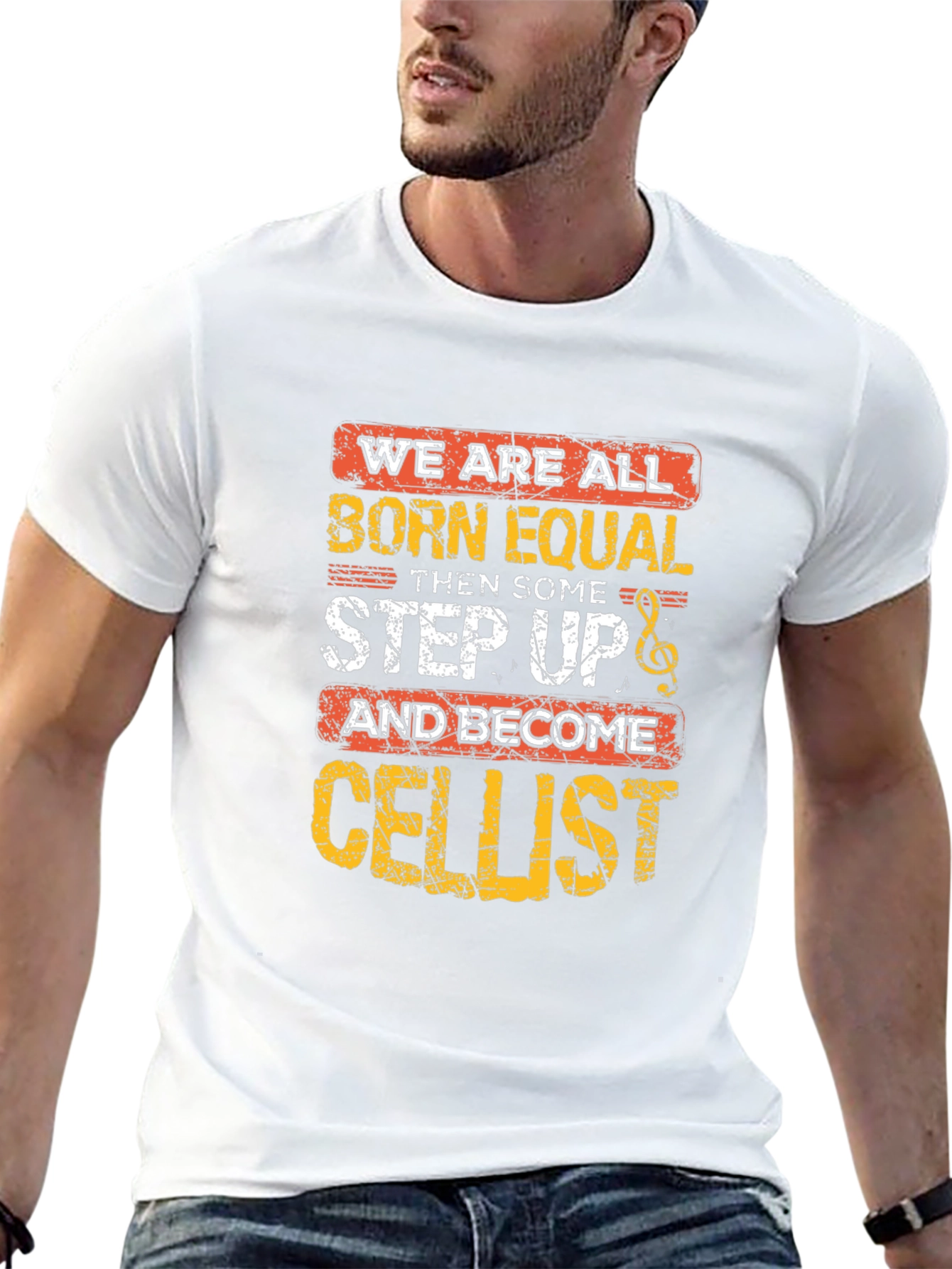 Cellist Graphic Tee - Born Equal