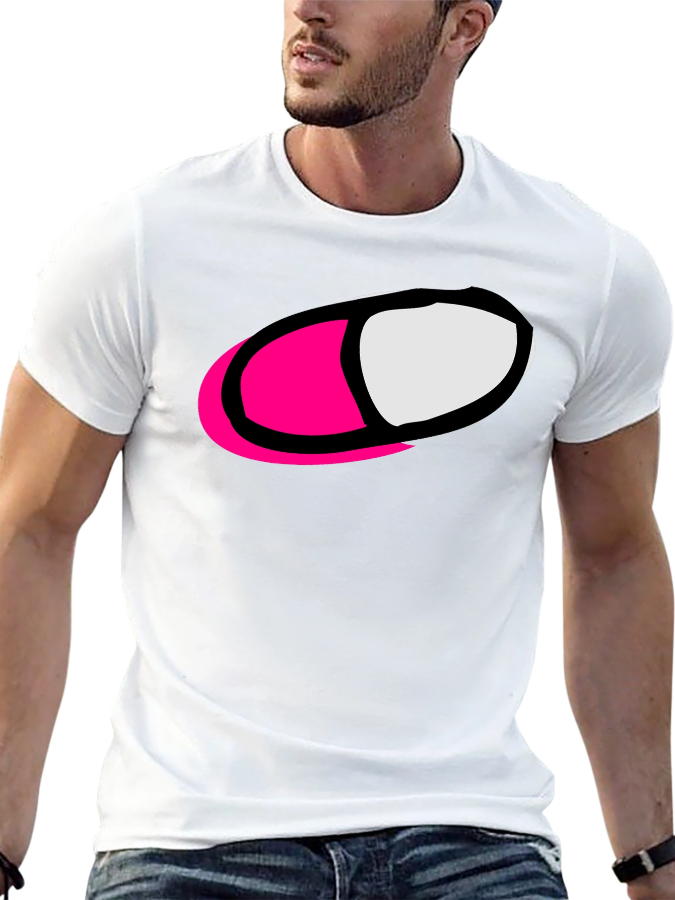 Bold Graphic Tee - Champion Inspired Design