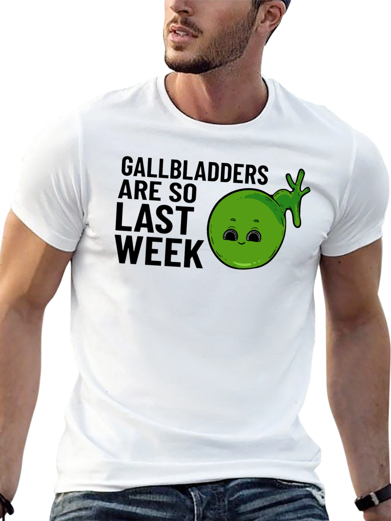 Gallbladders Are So Last Week Funny Graphic T-Shirt