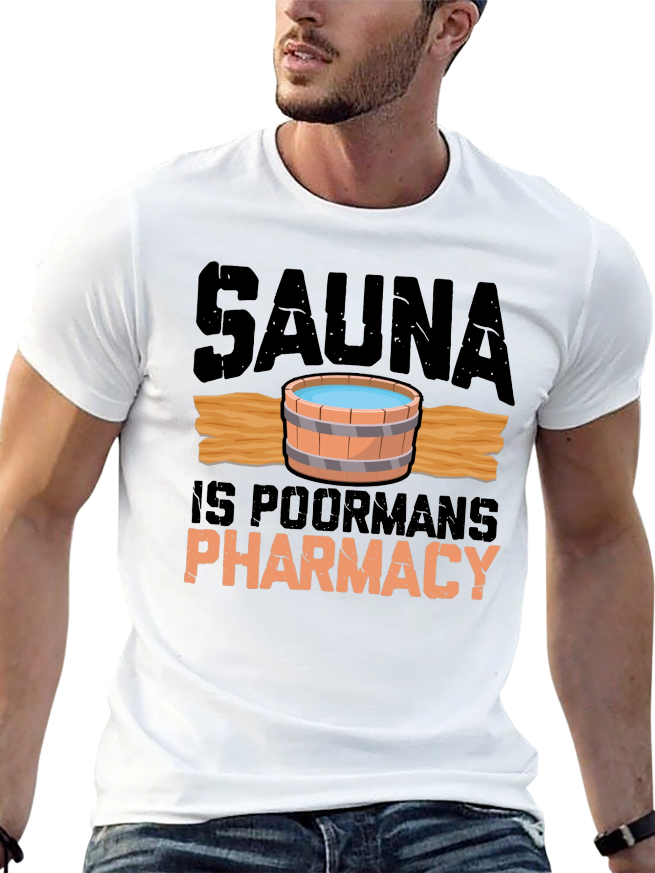 Sauna T-Shirt - Poor Mans Pharmacy