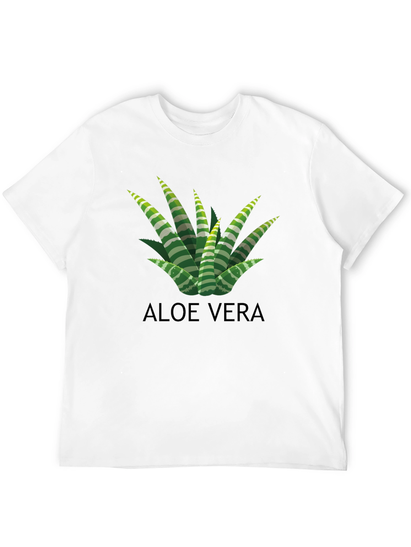 Aloe Vera Graphic T-Shirt - Trendy Plant Lover Tee