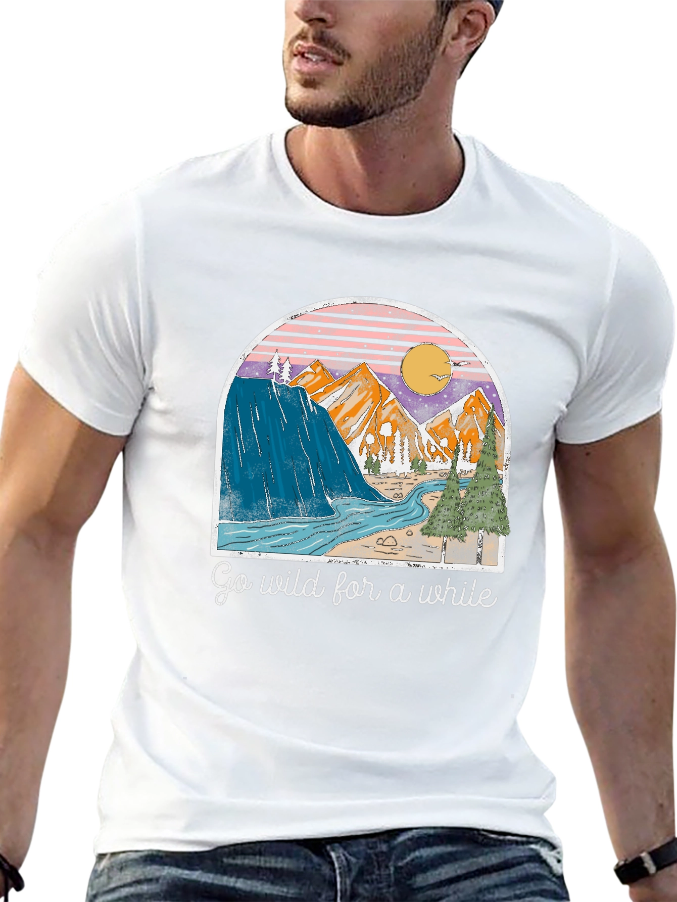 Go Wild Nature Graphic Tee