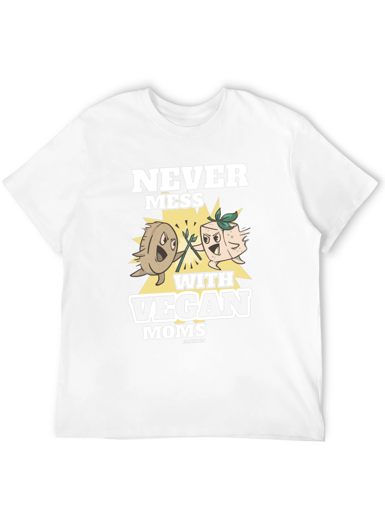 Vegan Moms T-Shirt - Funny Graphic Tee