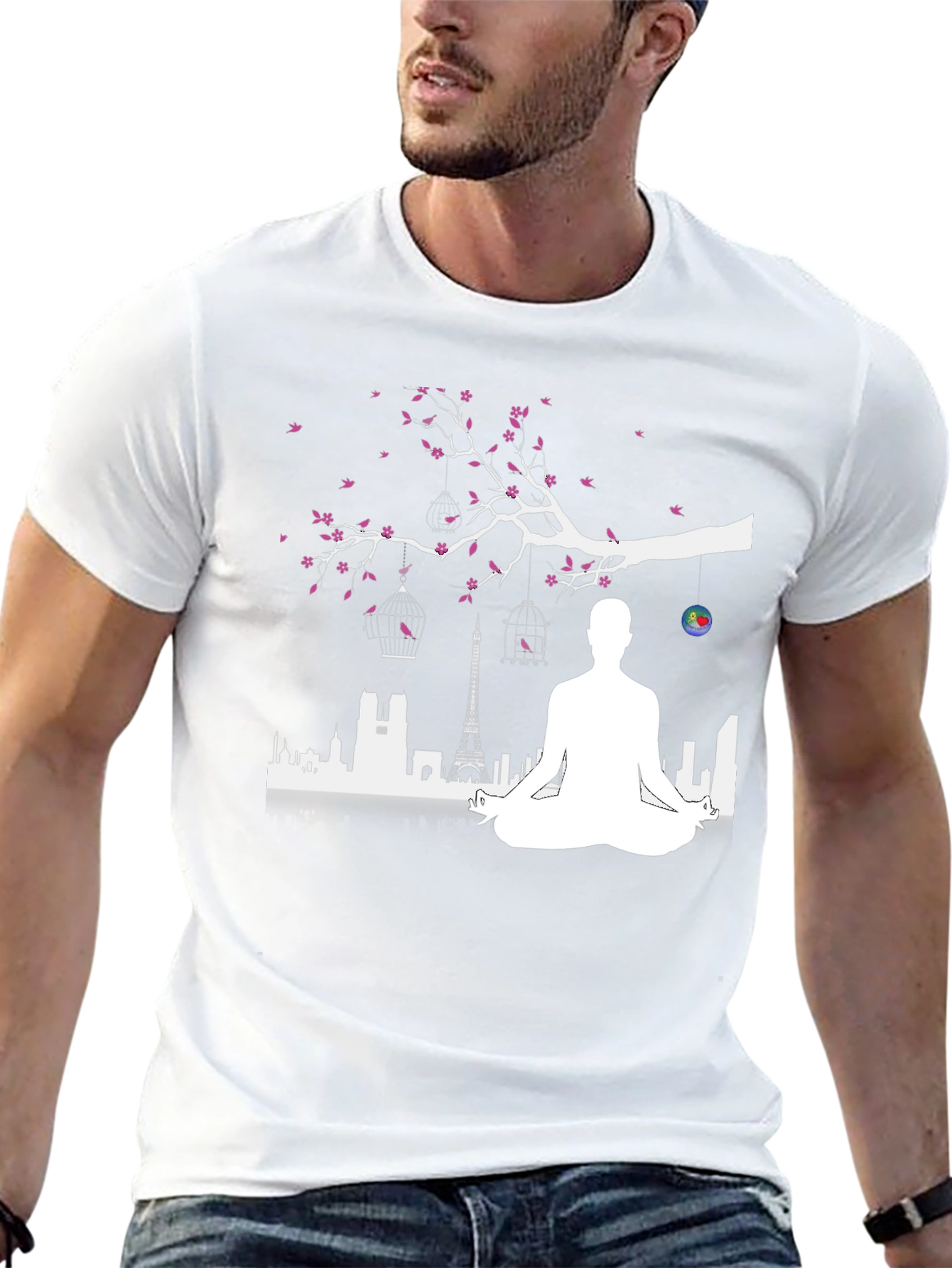 Meditative Paris T-Shirt
