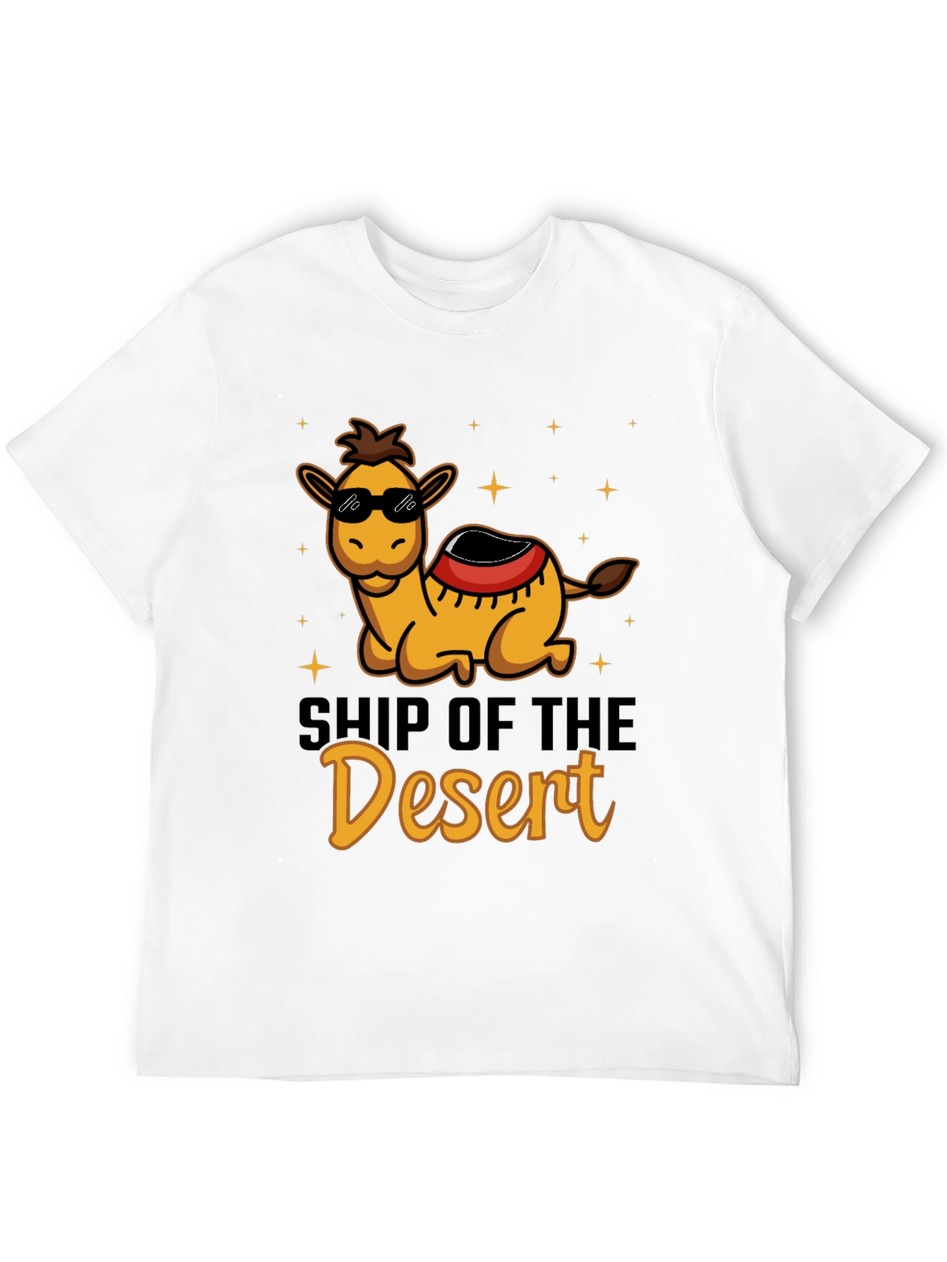 Cool Camel Ship of the Desert Graphic Tee